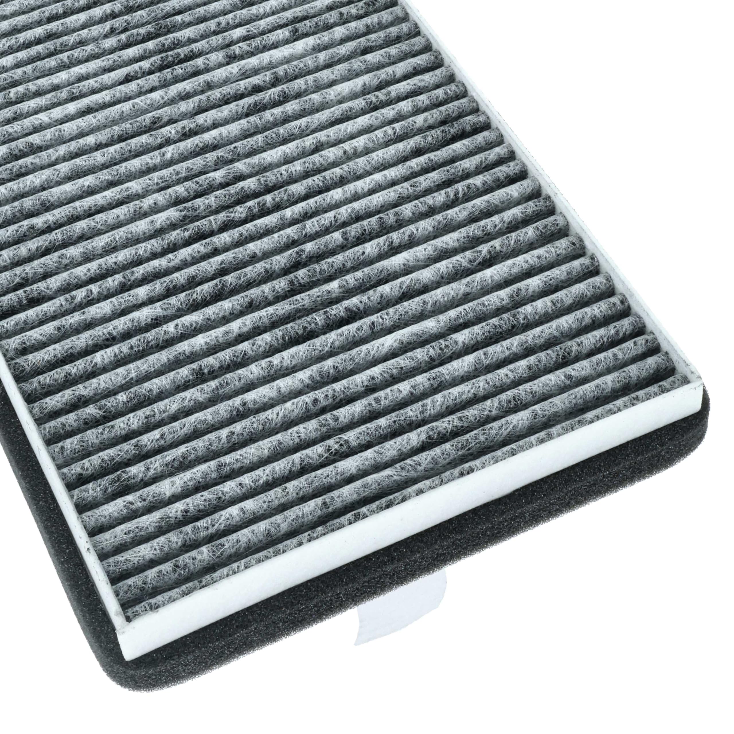 vhbw 4x Aktivkohlefilter Ersatz für Miele DKF 19-P | 11762560 für Dunstabzugshaube