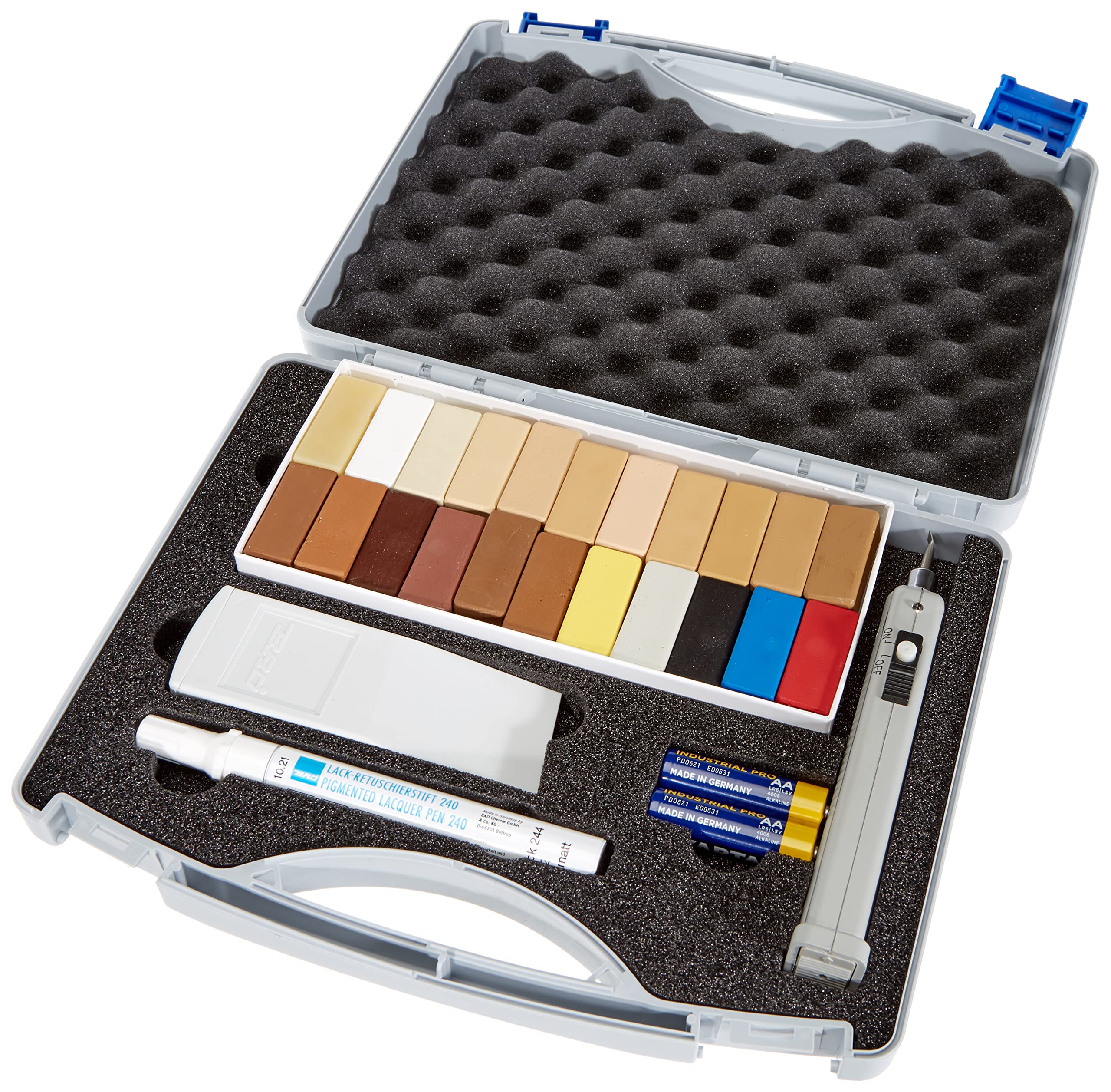 BAO Kit de reparación de cera dura 606 para madera