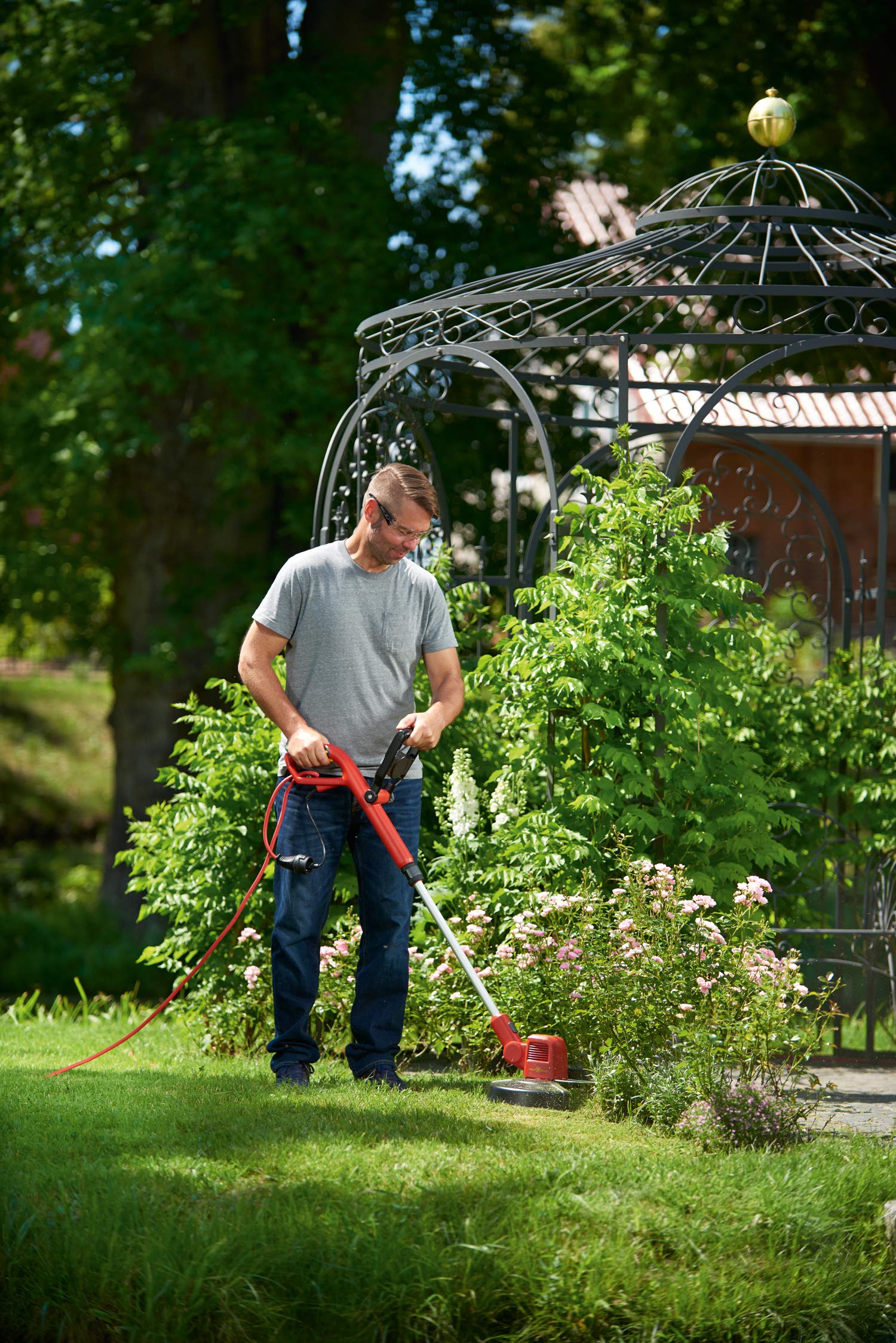 WOLF Garten Wolf 41AE5TET650 - Trimmer Elettrico LYCOS E/500 T #27 cm, 500 W