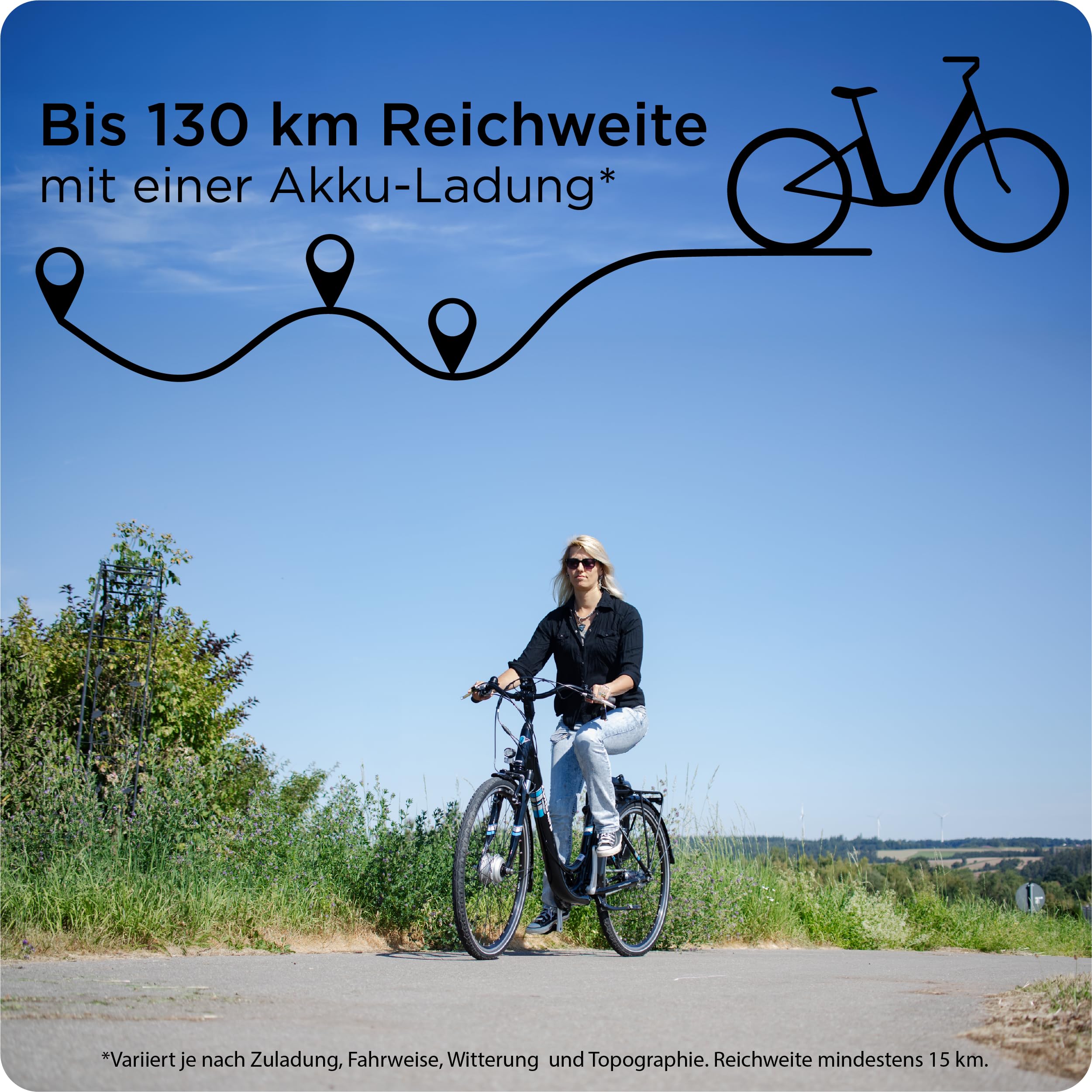 ZÜNDAPP E Bike 26 Zoll Fahrrad Damen Ebike 26 Zoll Green 2.7 Elektrofahrrad Pedelec Cityrad Hollandrad