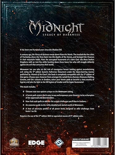 Miniatura 3 de Midnight Legacy of Darkness Juego de rol  Fantasy RPG  Juego de estrategia de narración de historias para adultos y adolescentes, a partir de 14