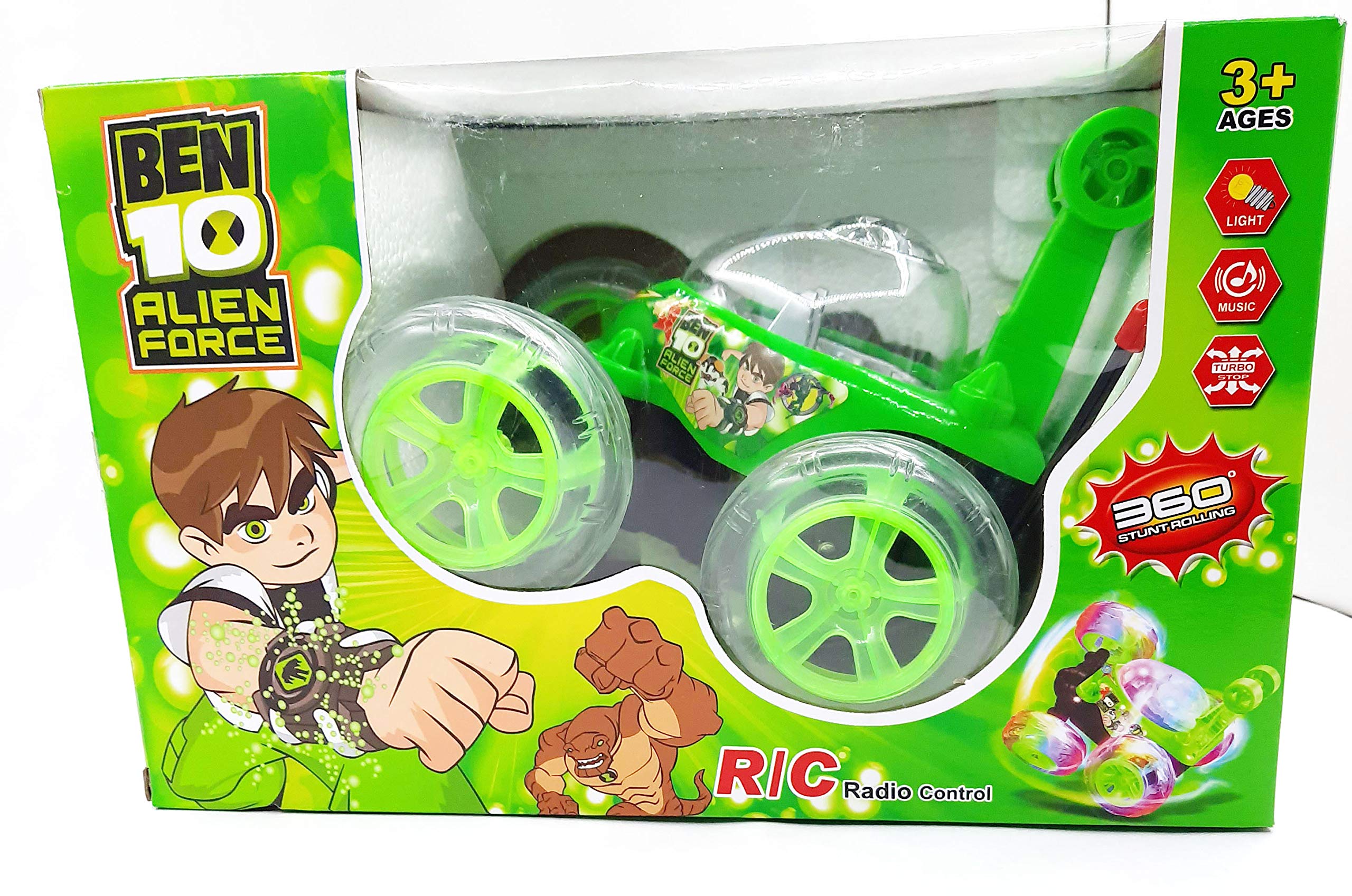 Woofto 360 Degrees Rotating Stunt Car with 3D Light and Music (B08PQ851HD) Amazon Price History, Amazon Price Tracker