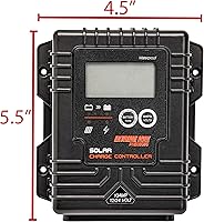 Vista 6 de Extreme Max 3006.9005 regulador de carga solar impermeable para 12V y 24V - 10A con pantalla digital