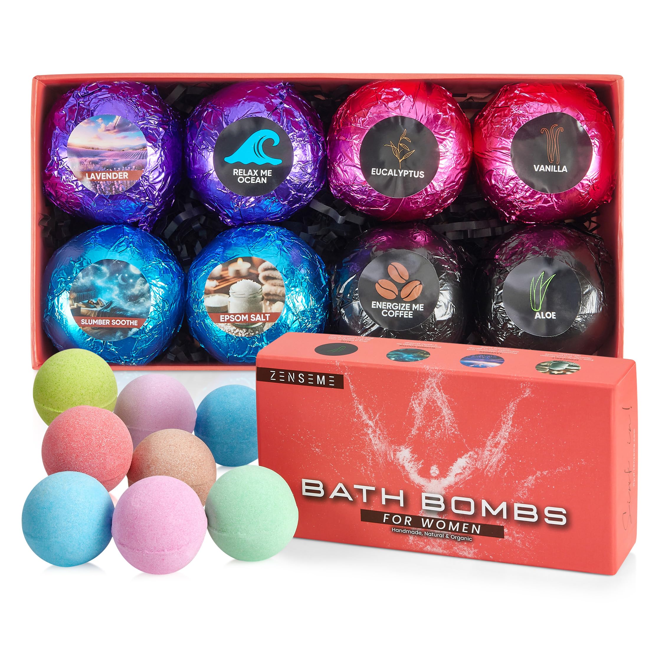B.I.B.✴︎Insanely Rare✴︎極上 スムース Bomb Bath Bombs for Women - Bath Bombs for Women Relaxing - Organic