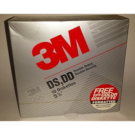 3m Ds-dd 10 Diskettes 5 1/4"