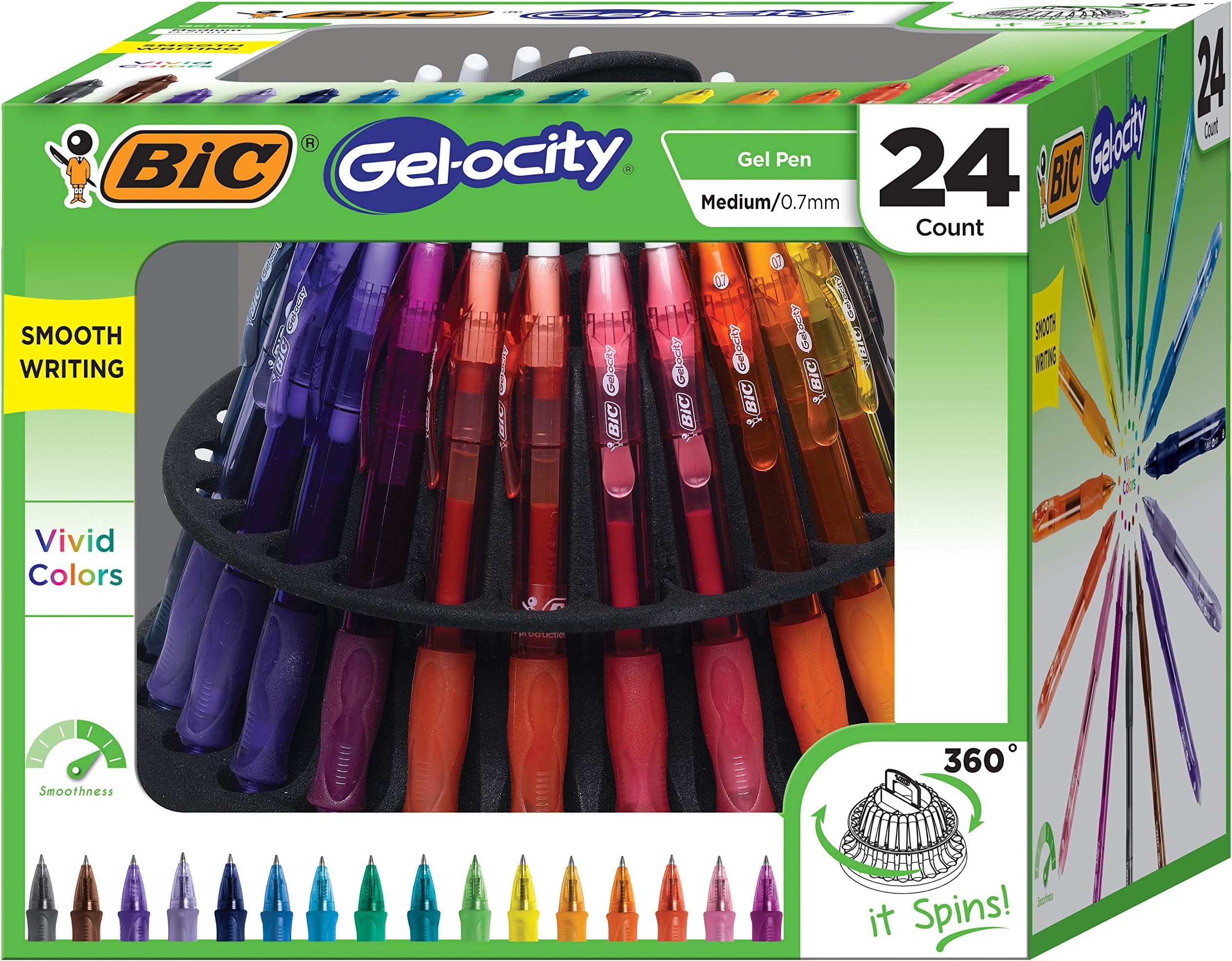 Amazon.com : BIC Soft Feel Retractable Ballpoint Pens, Soft Touch