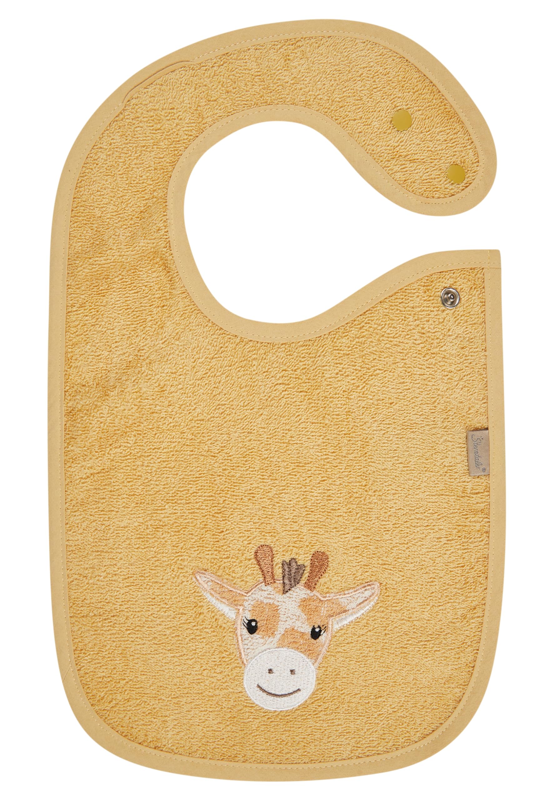 Sterntaler Bib Press Stud Giraffe Kaya