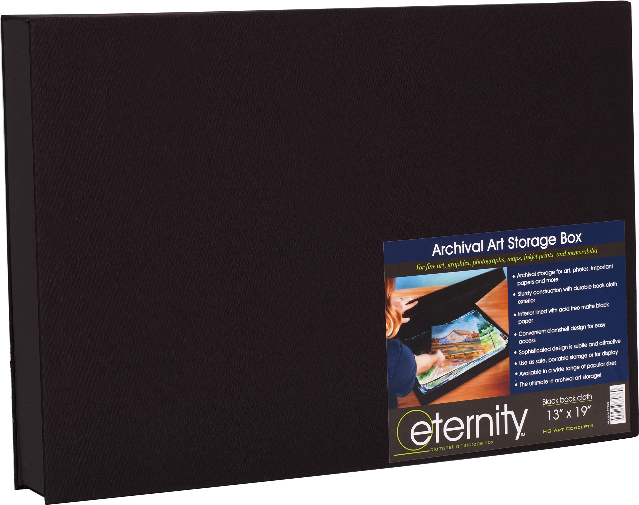 Buy HG Concepts Art Photo Storage Box Eternity Archival Clamshell Box for Storing Artwork