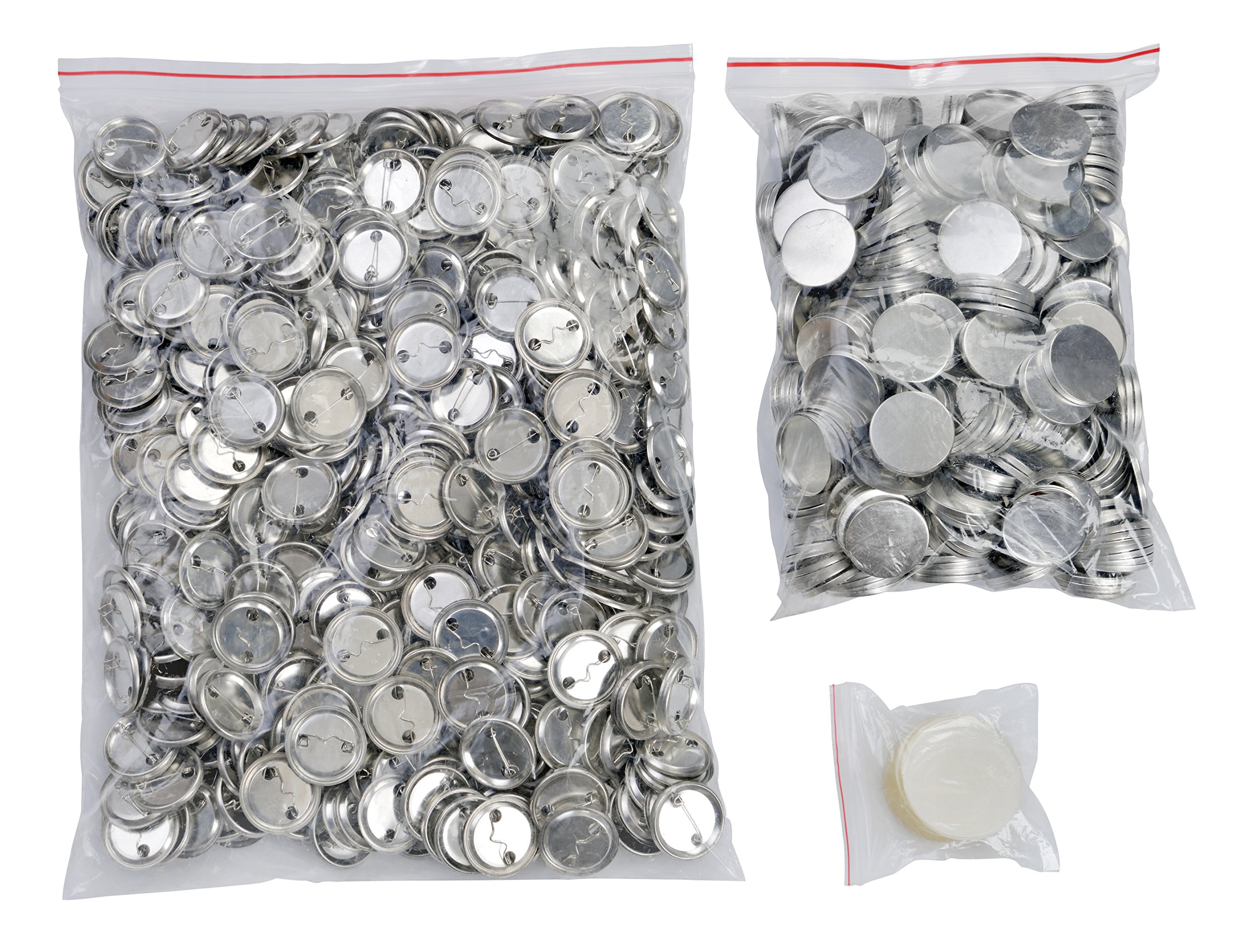 Pierścienie do przypinania 38 mm (500 sztuk) do maszyny do przypinania Badgematic z agrafką