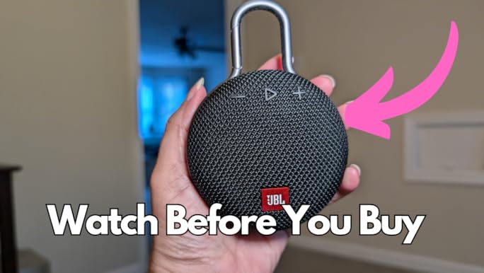 JBL CLIP3 ブルー JBL Clip 3 Blue Bluetooth Noise Cancelling Durable