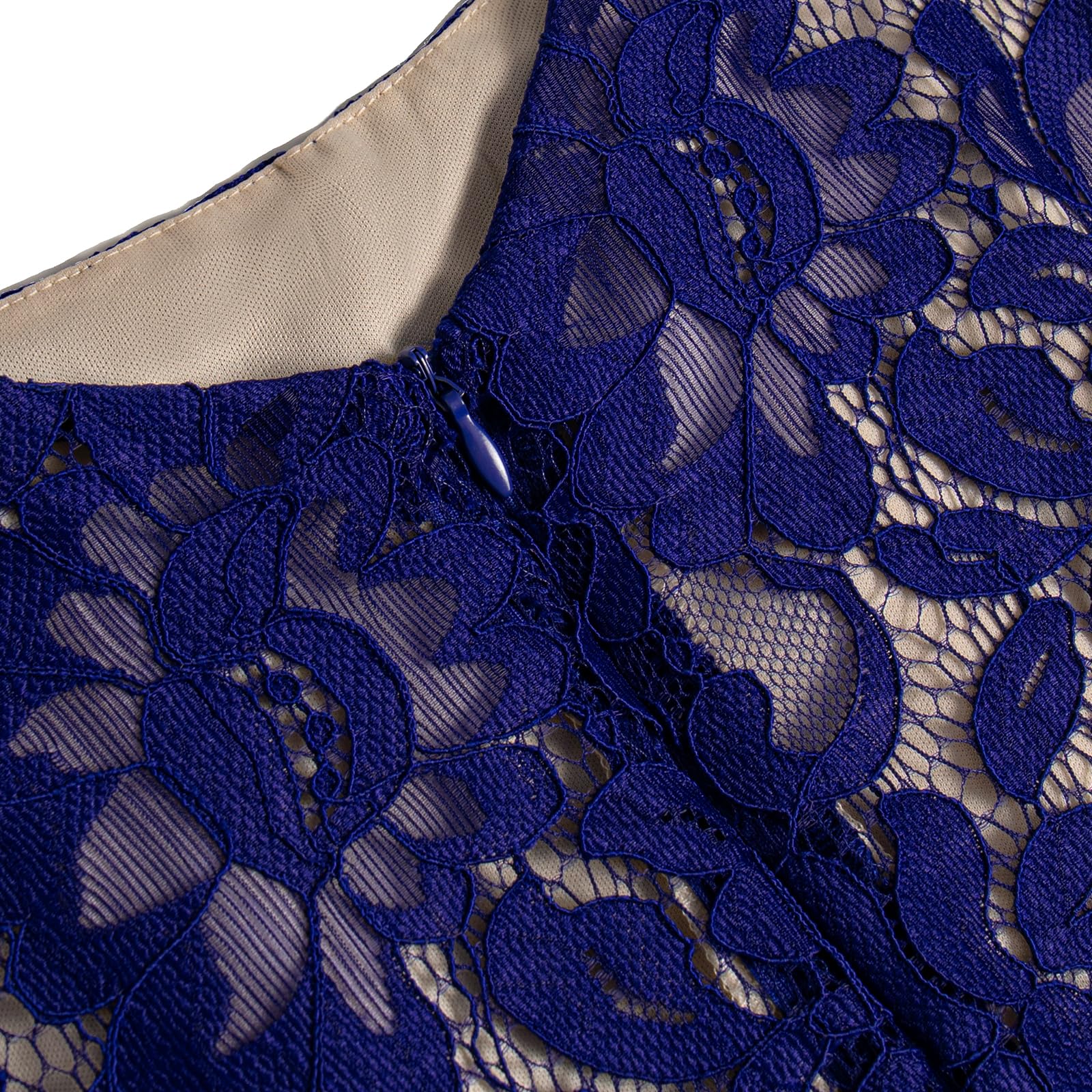 COOAN Cocktail- und formelle Kleider für Hochzeitsgäste für Damen, Spitzen-Pailletten-Abschlussball-Abendkleid