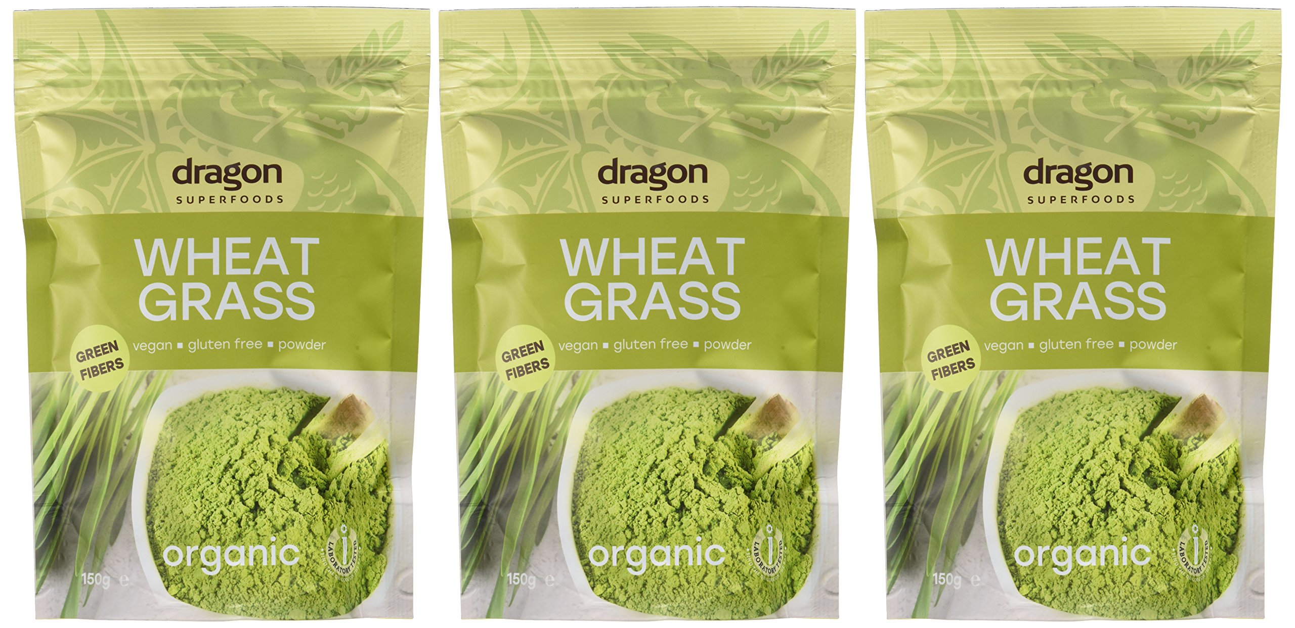 Dragon Superfoods Bio Weizengras Pulver (6 x 150 g)