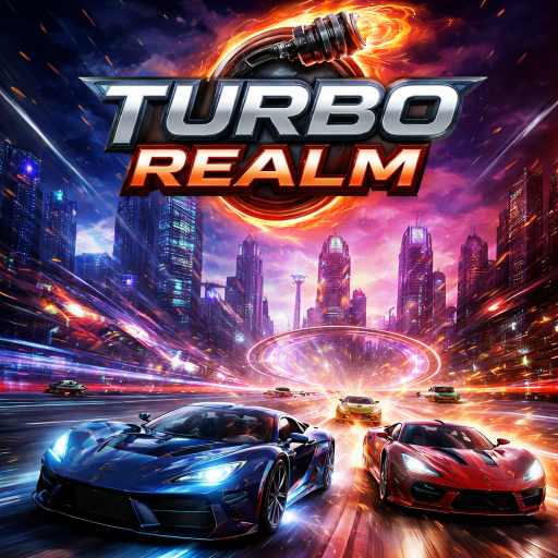 1.Made in unreal engine. Turbo Realm Racing