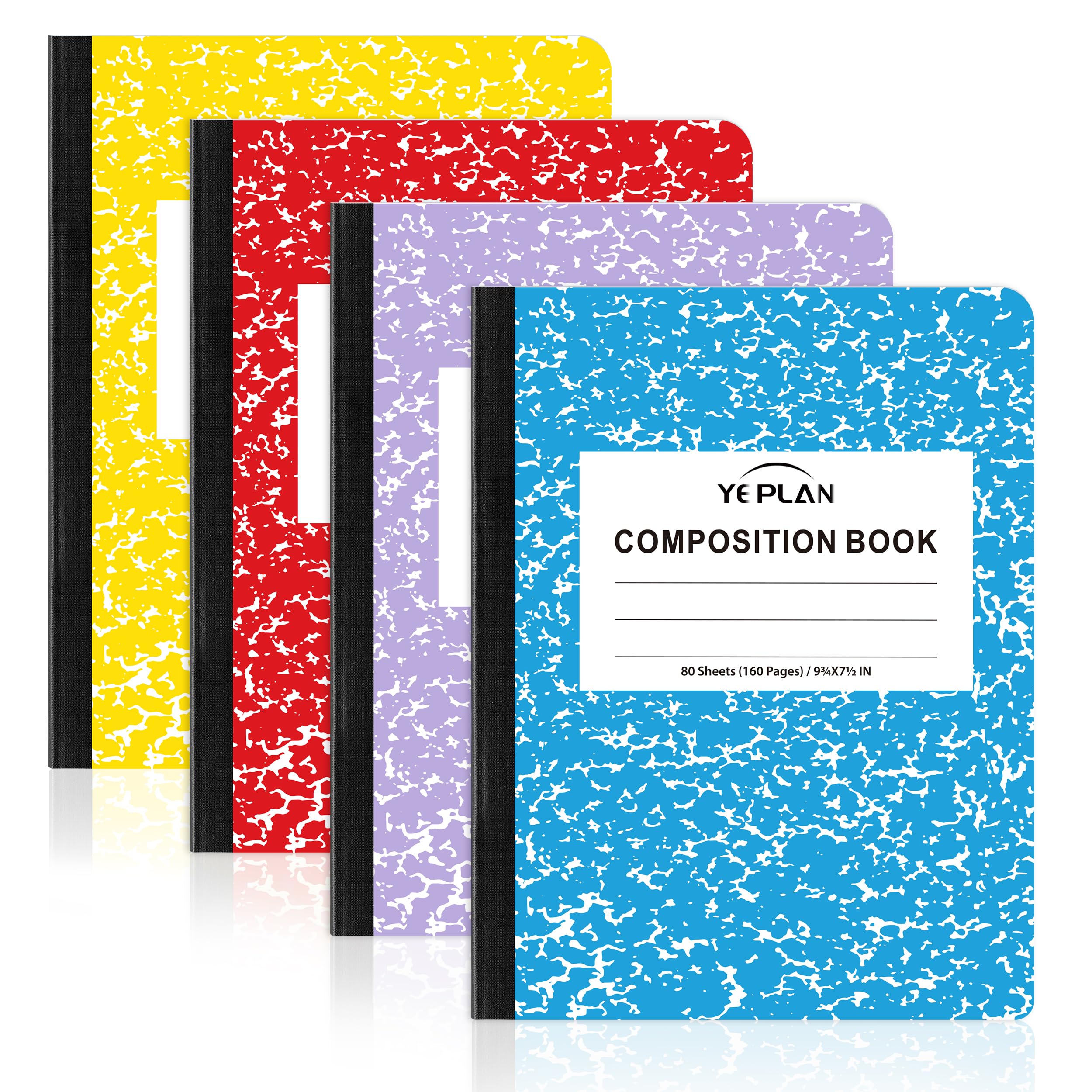 Lot de 4 carnets de composition pour ne plus perdre le fil de vos notes - 8