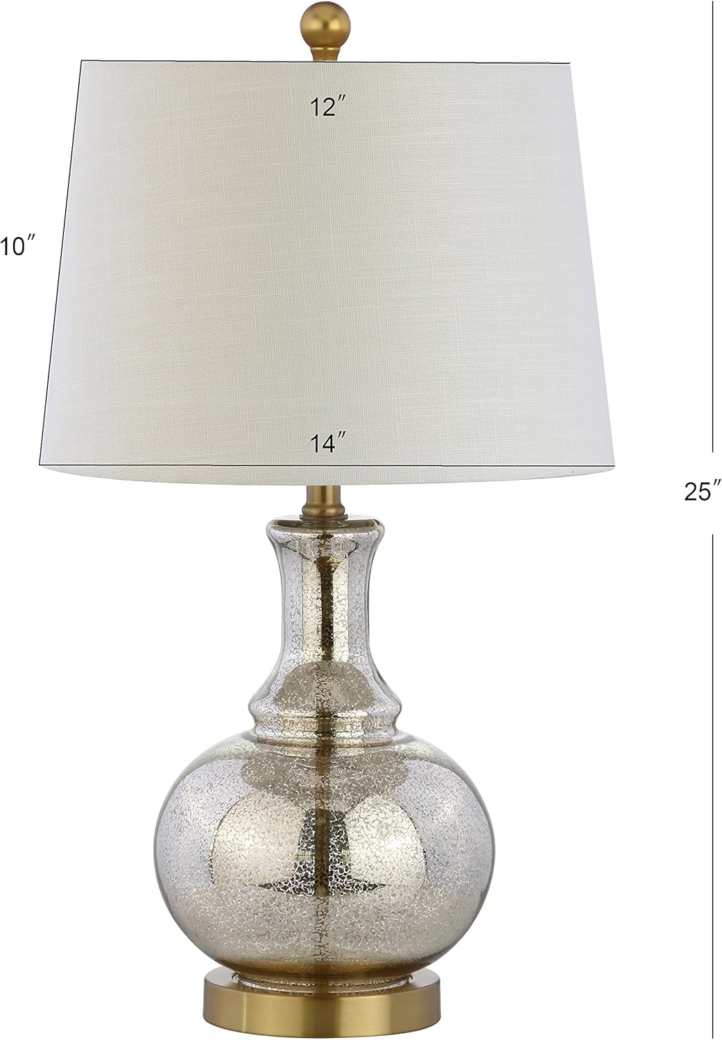 Contemporary White Linen Shade Clip-On Desk Lamp Set