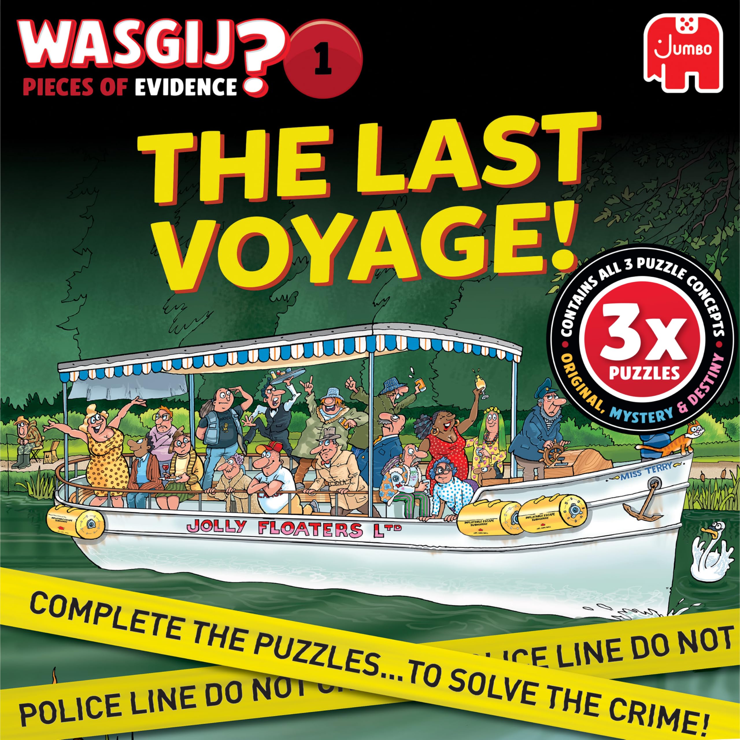 Wasgij Pieces of Evidence 1 - The Last Voyage