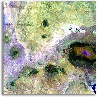 Epic Art 'Earth as Art: Kilimanjaro ' Acrylic Glass Wall Art, 36"x36"