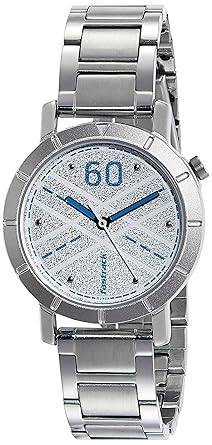 Fastrack Road Trip Analog White Dial Womens Watch-NL6112SM04