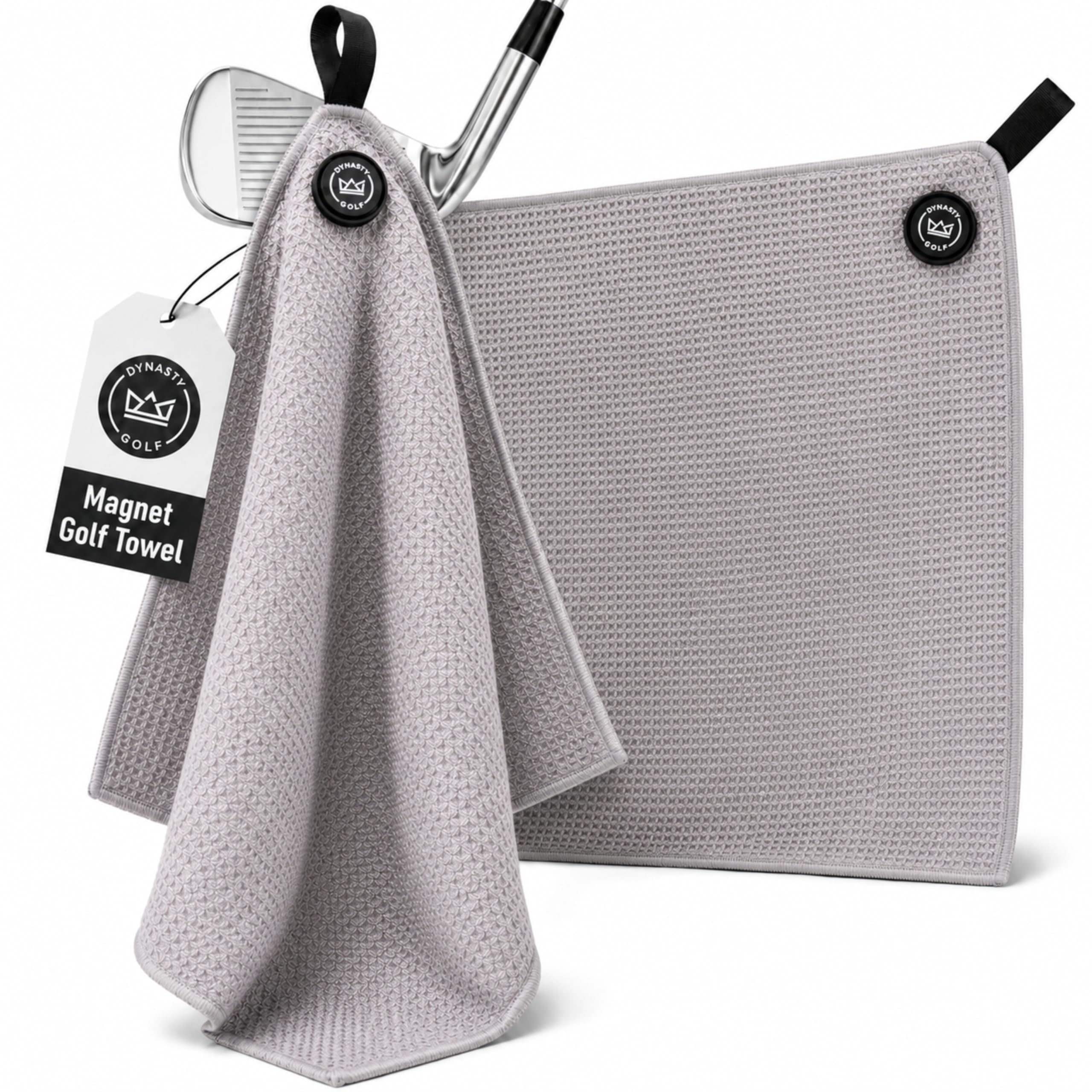 Magnetic Golf Towel for Golf Bags - Microfiber Golf Towels for Men