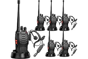 Rechargeable Long Range Hunting Radios with Earpiece