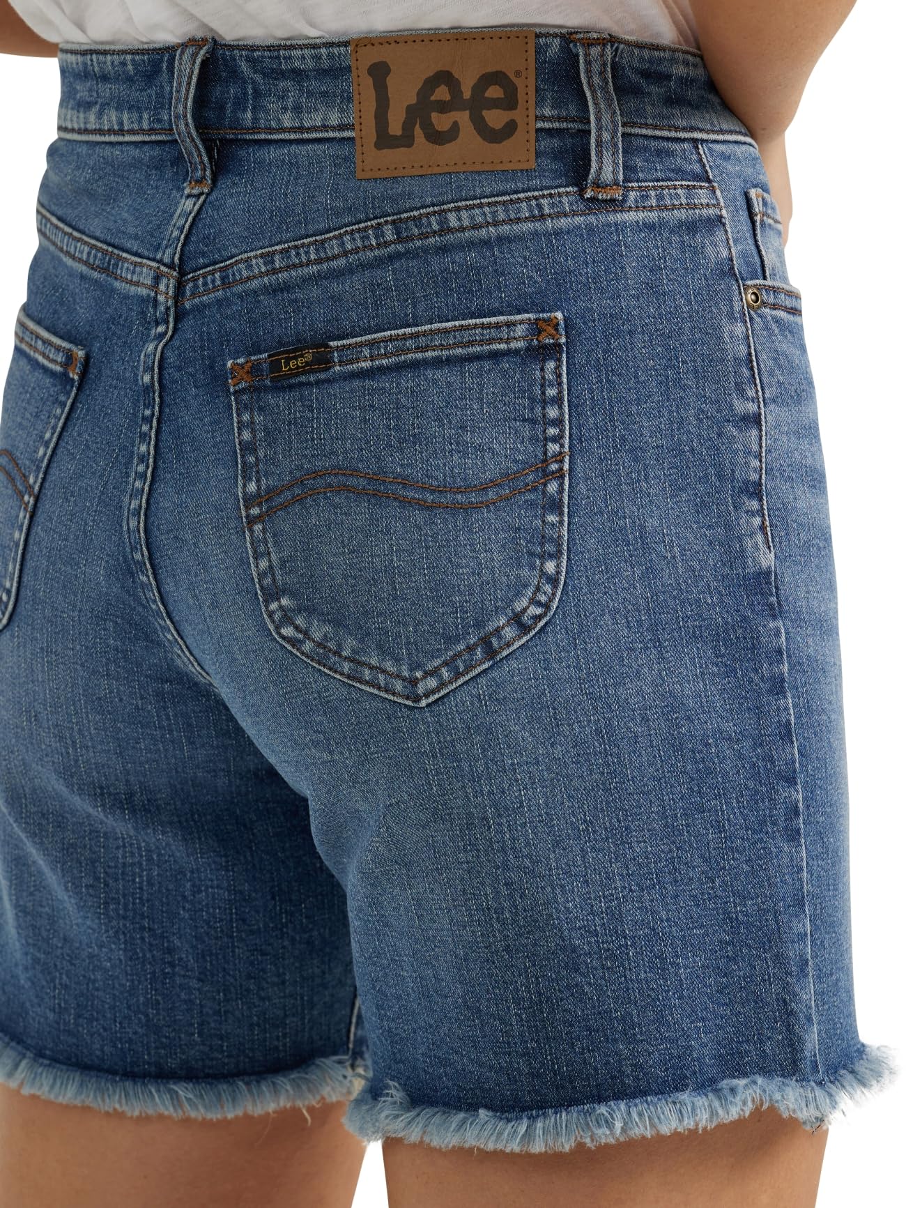 Lee Pantalón Corto Vaquero Corte Legendario - Pantalones Cortos de Jean Mujer