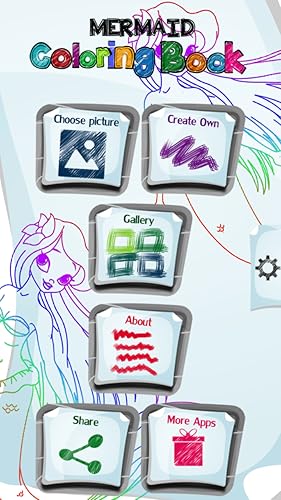 Mermaid Coloring Book