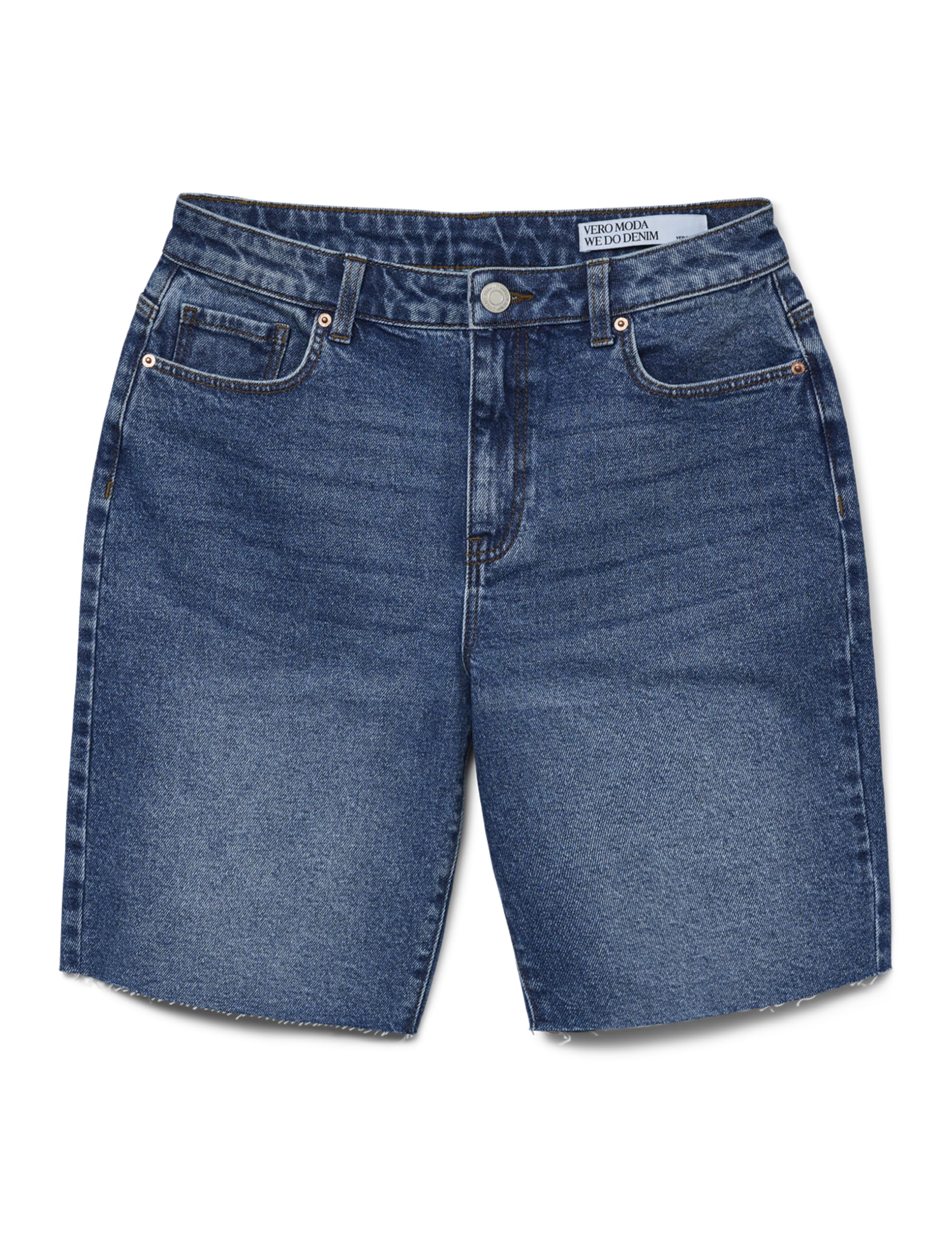 VERO MODA Damen Vmcleo Hr Long DNM Shorts Mix Noos