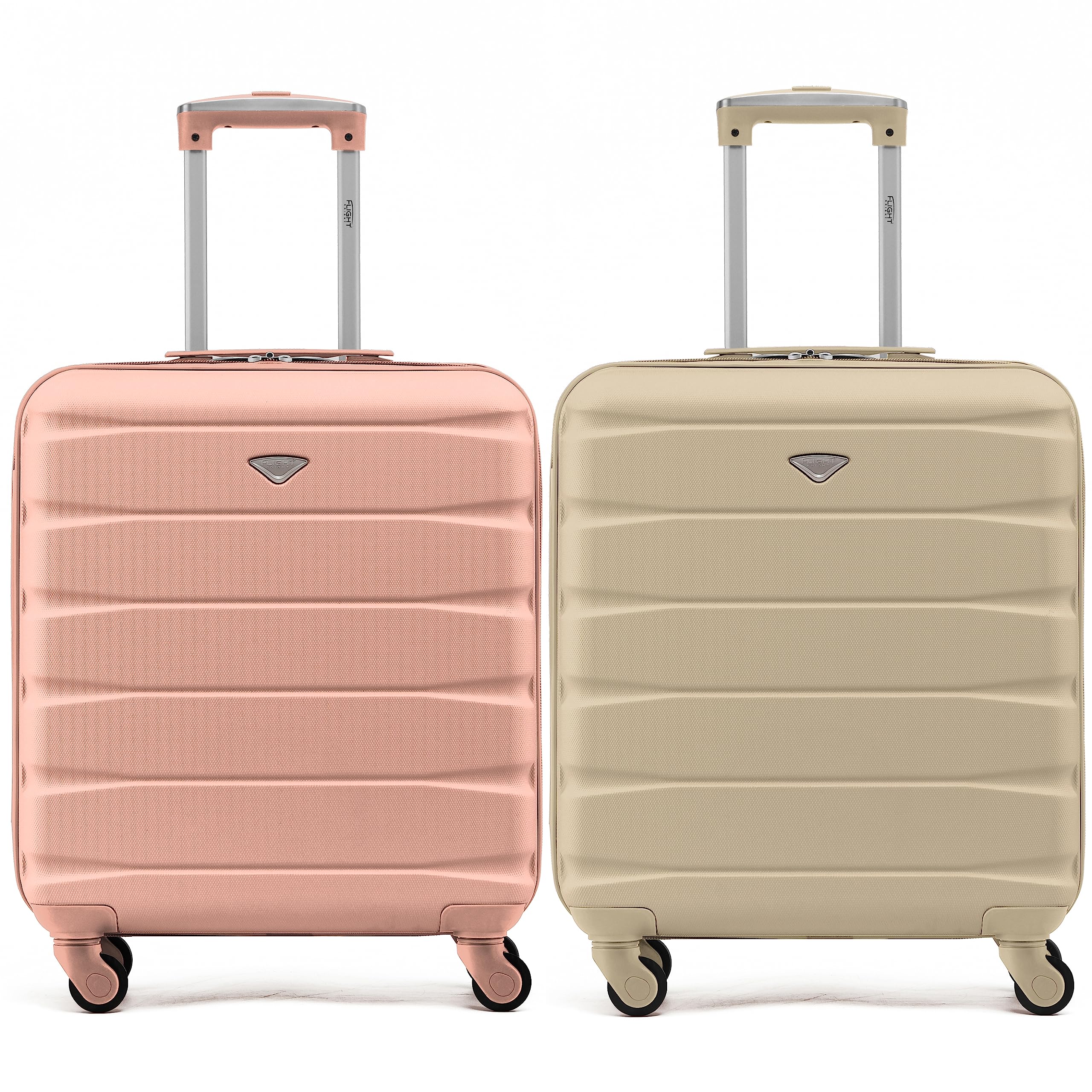 Flight Knight Suitcase Set of 2 Lightweight 4 Wheel ABS Hard Case Cabin Carry On Hand Luggage Approved for Over 100 Airlines Including easyJet, British Airways, Ryanair & Many More 55x35x20cm — view 48