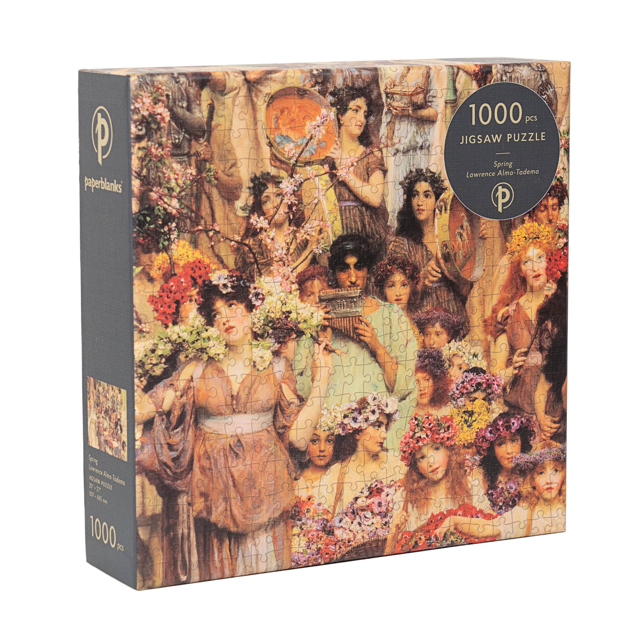 Paperblanks Spring (Lawrence Alma-Tadema) 1000 Piece Jigsaw Puzzle: 1000 Pieces
