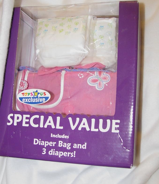 Baby Alive Diaper Bag and 3 diapers Everything Else
