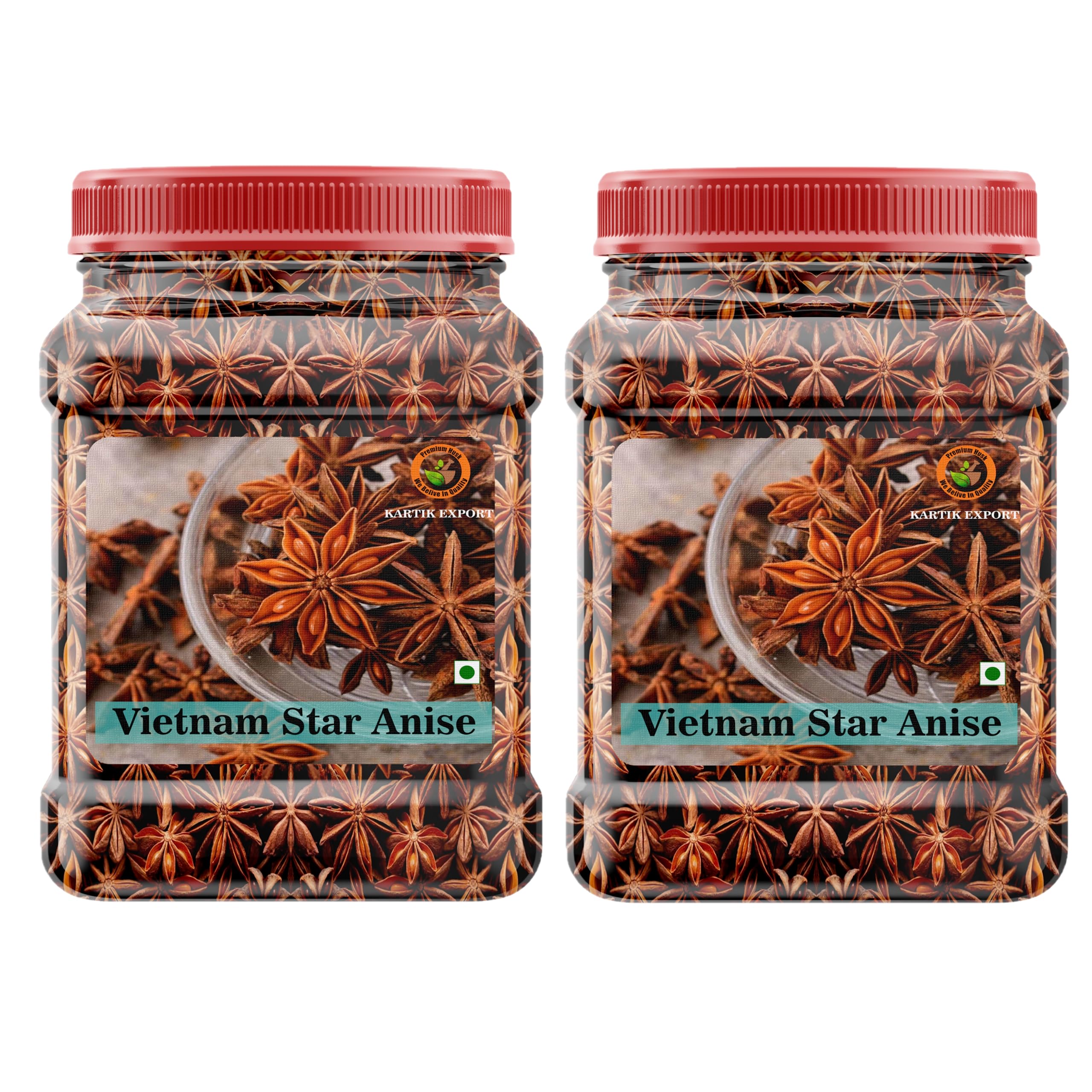 Kartik Export Star Anise | Vietnamese Chakri Phool | Anasphal ( Jar Pack of 2 X 500 Grams ) , 1 KG (B09NL8KY54) Amazon Price History, Amazon Price Tracker