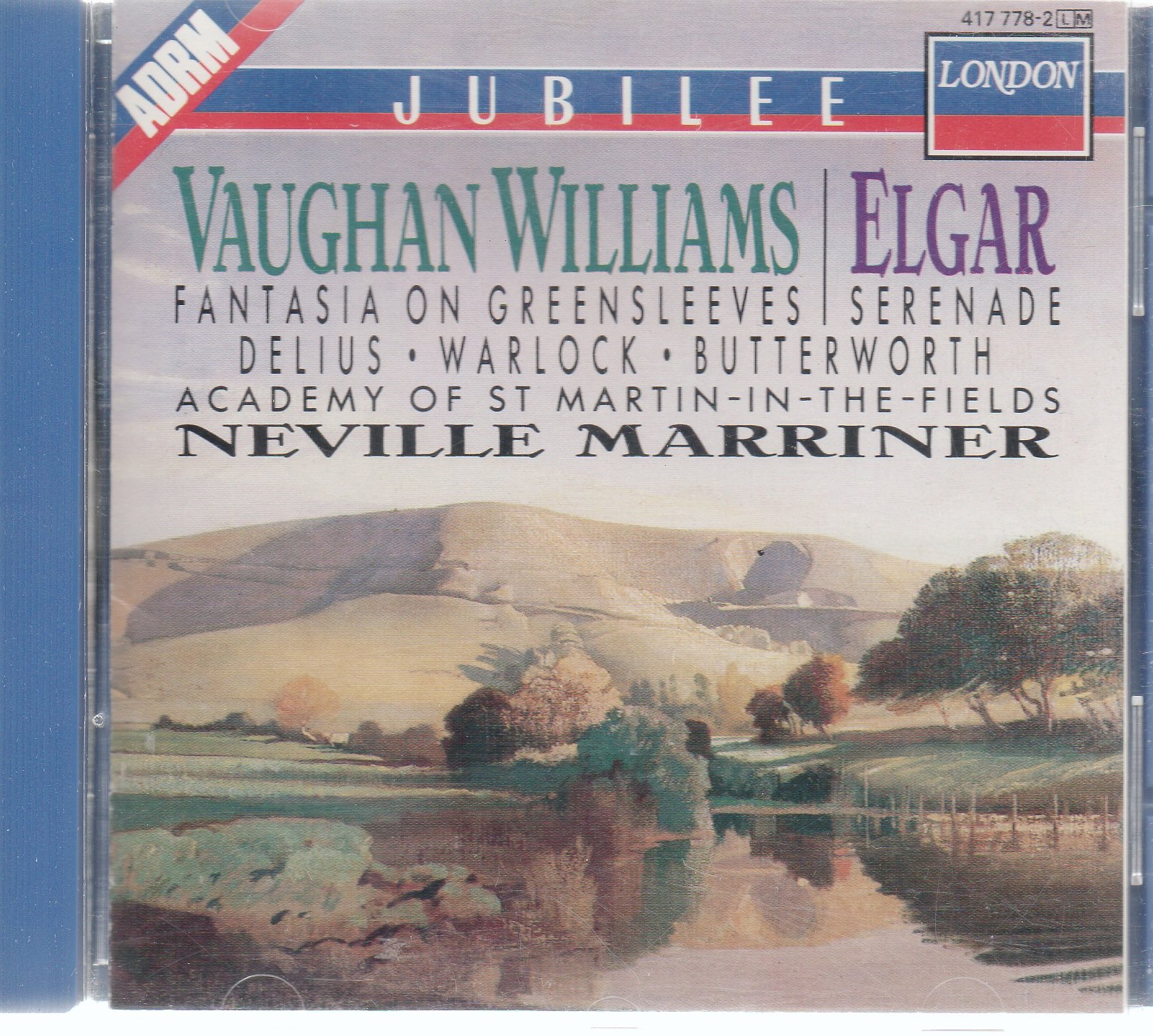 Greensleeves [Audio CD] Vaughan Williams; Elgar; Delius and Marriner