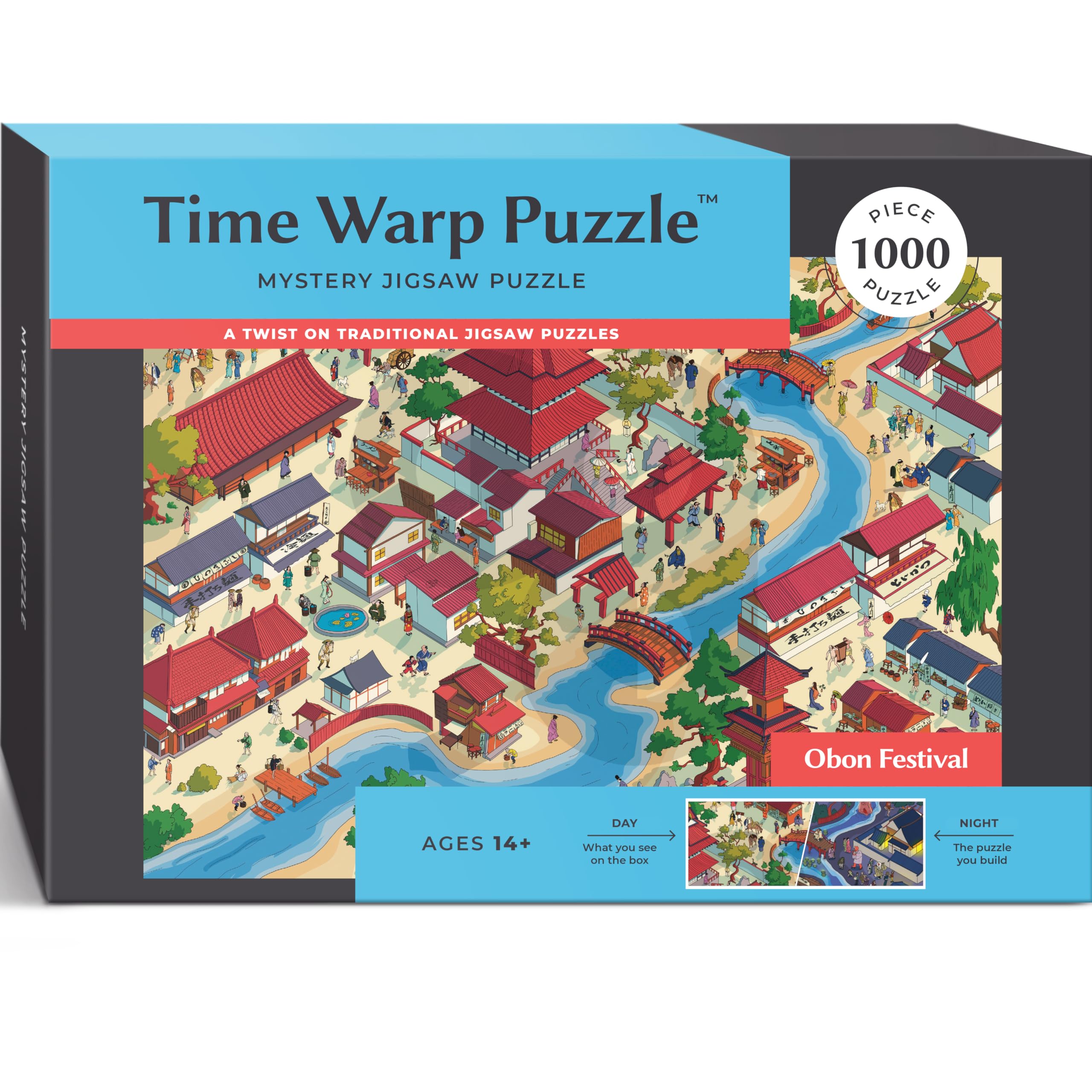Time Warp Puzzle – Obon Festival - 1000 Piece Jigsaw Puzzle for Adults | Series 1 | Day t…