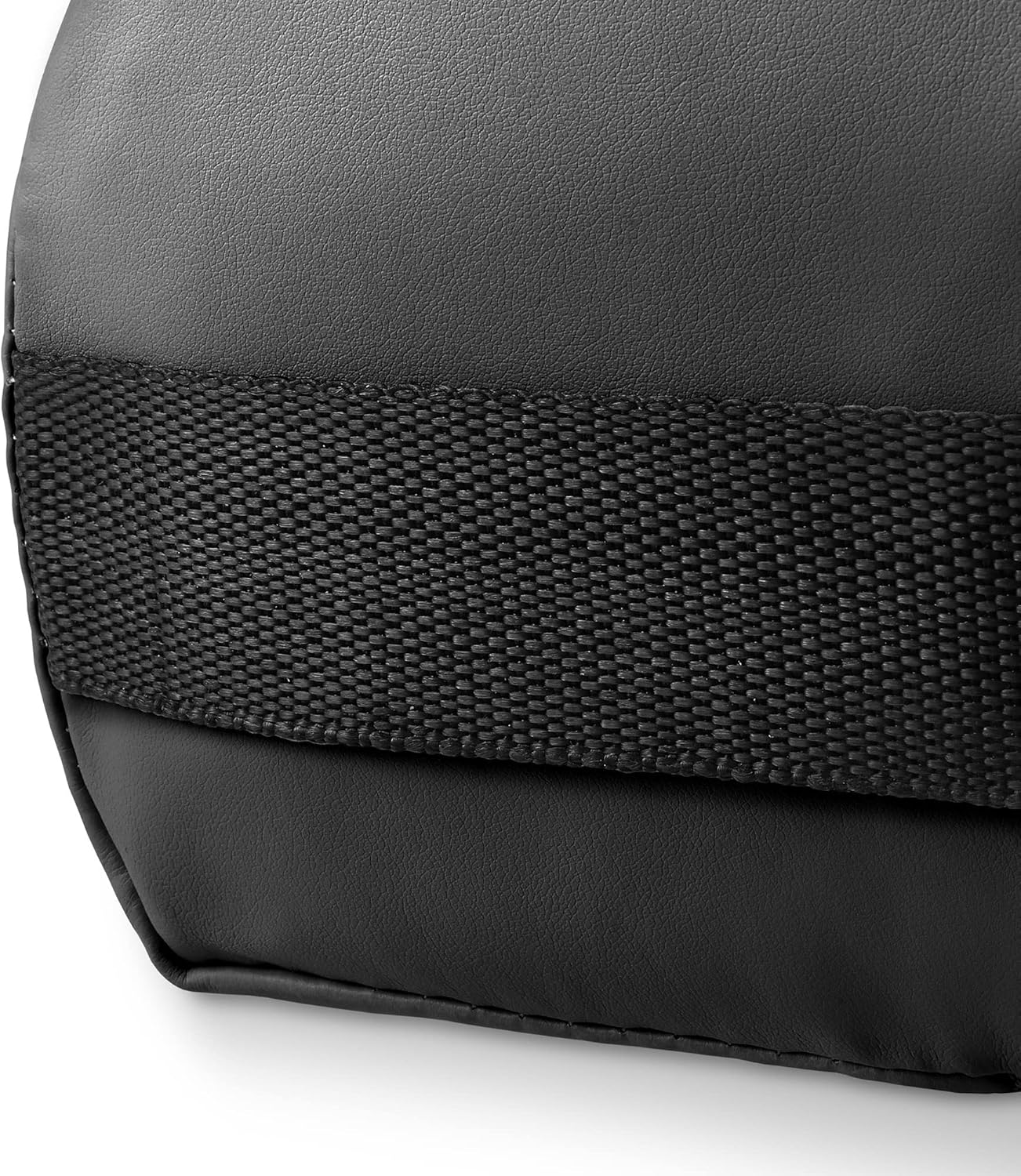 Saloniture 3/4 Jumbo Round Massage Table Bolster Pillow Pad - 26 x 9 x 6-1/4 Inch - Black