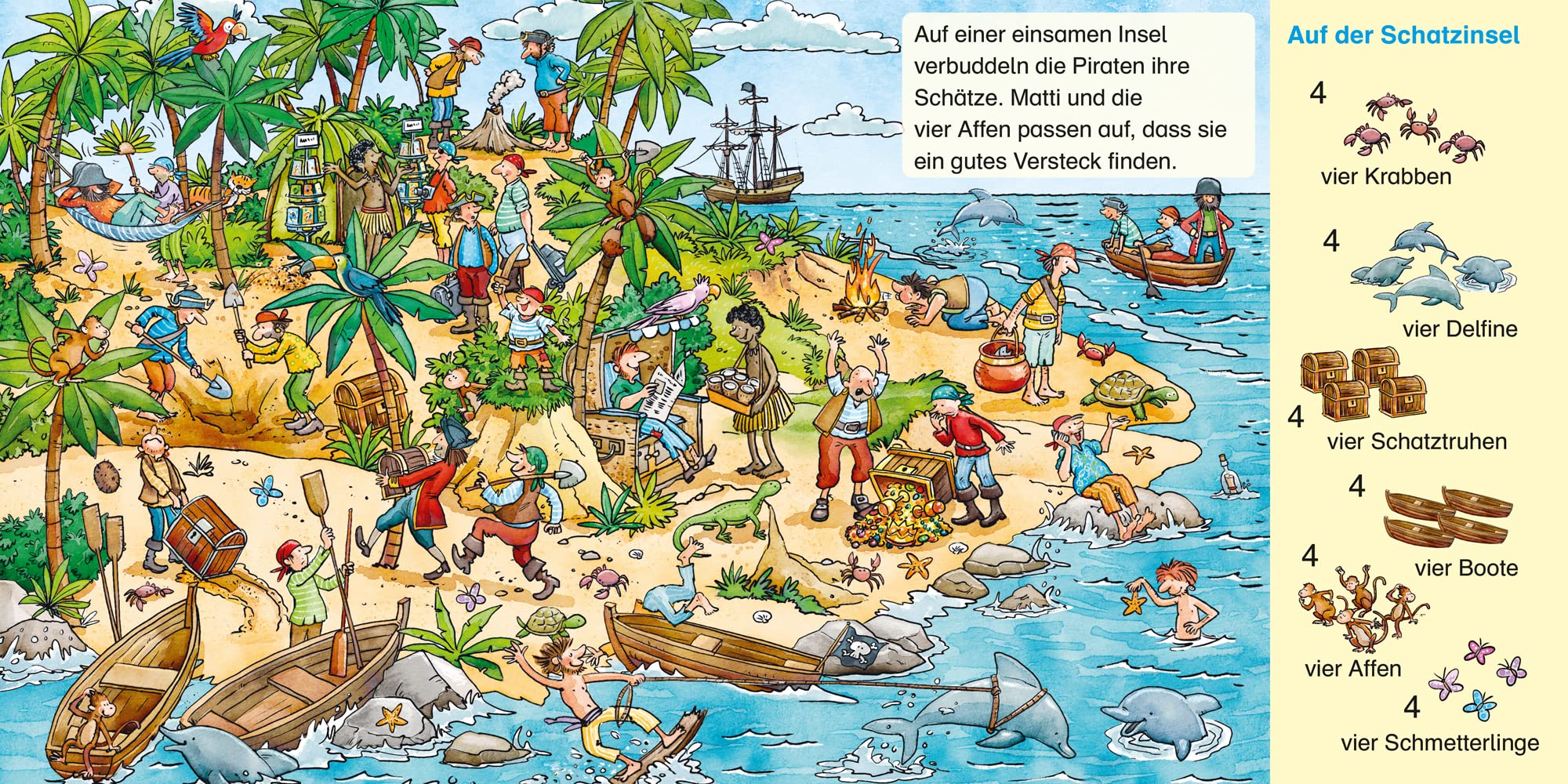 Maxi Pixi 283: Wimmelspaß mit dem kleinen Piraten, 1 Stück