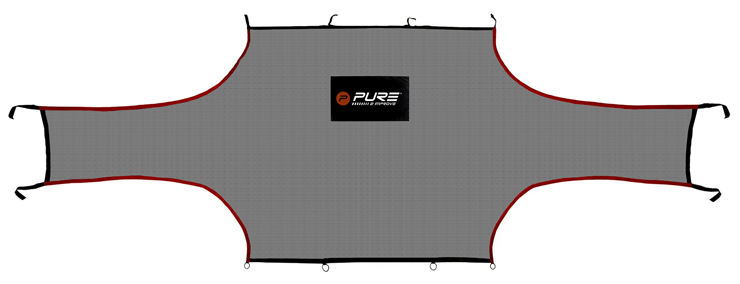 Pure2Improve P2I150050 Red de Fútbol, Gris, Talla única