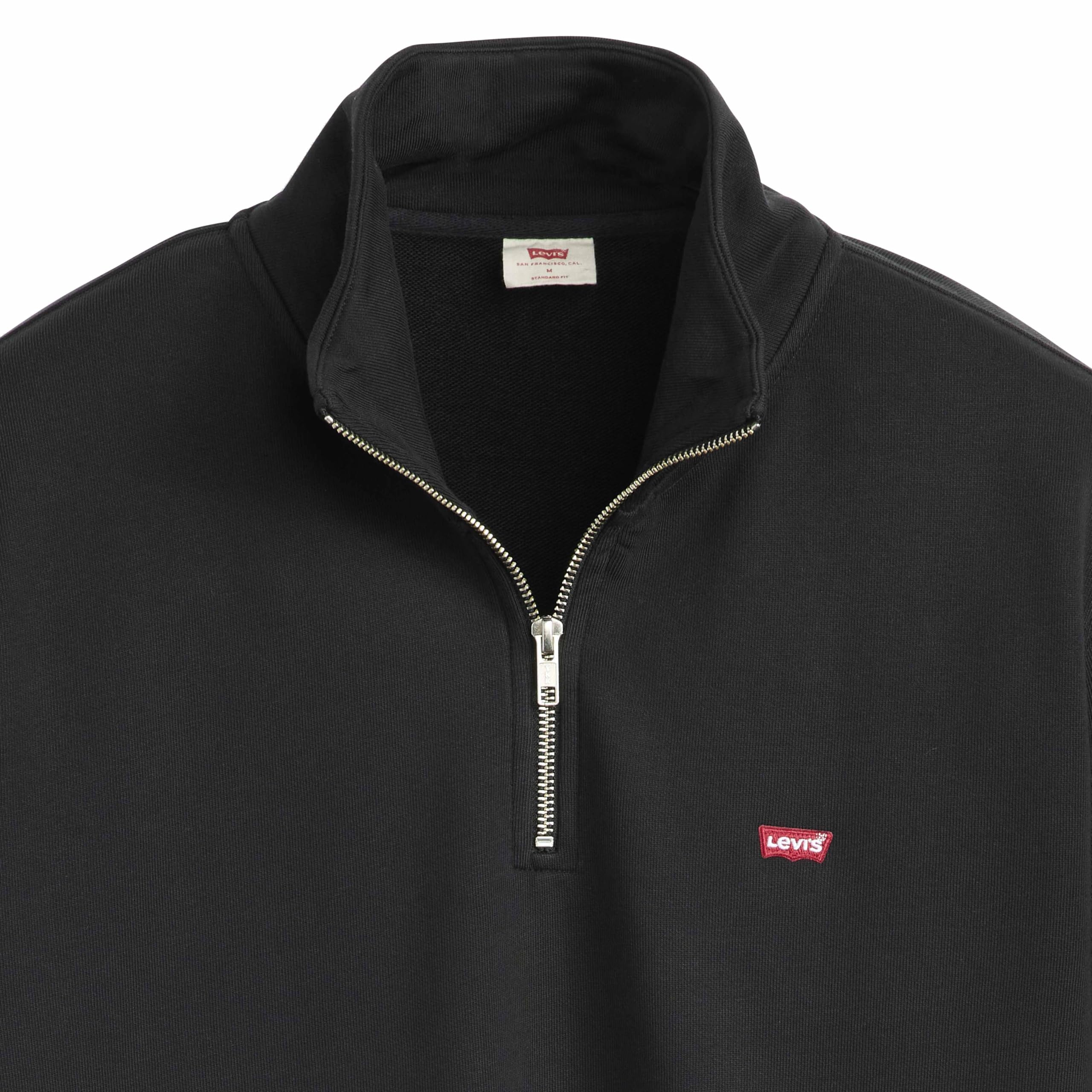 Levi's Oryginalna bluza męska Hm 1/4 Zip, Mineral Black, XL