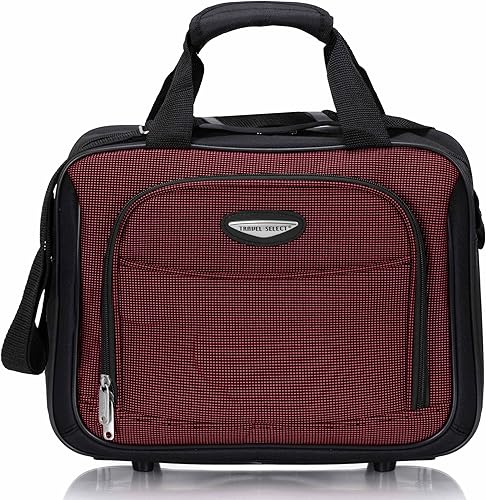 Miniatura 9 de Travel Select Amsterdam Equipaje vertical ampliable rodable, Borgoña