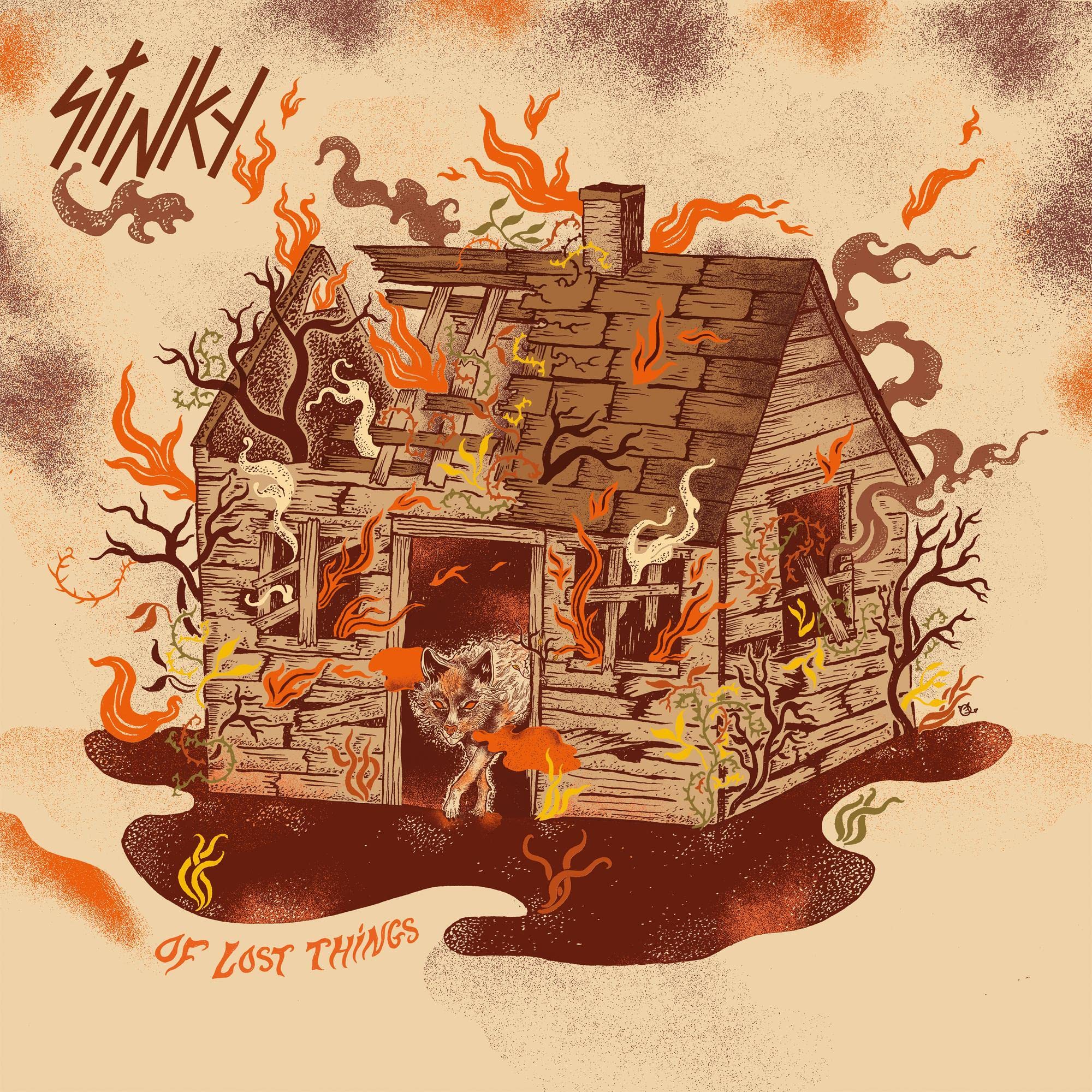 Stinky  Of Lost Things Limited LP Album vinyl record orange crush new hardcore