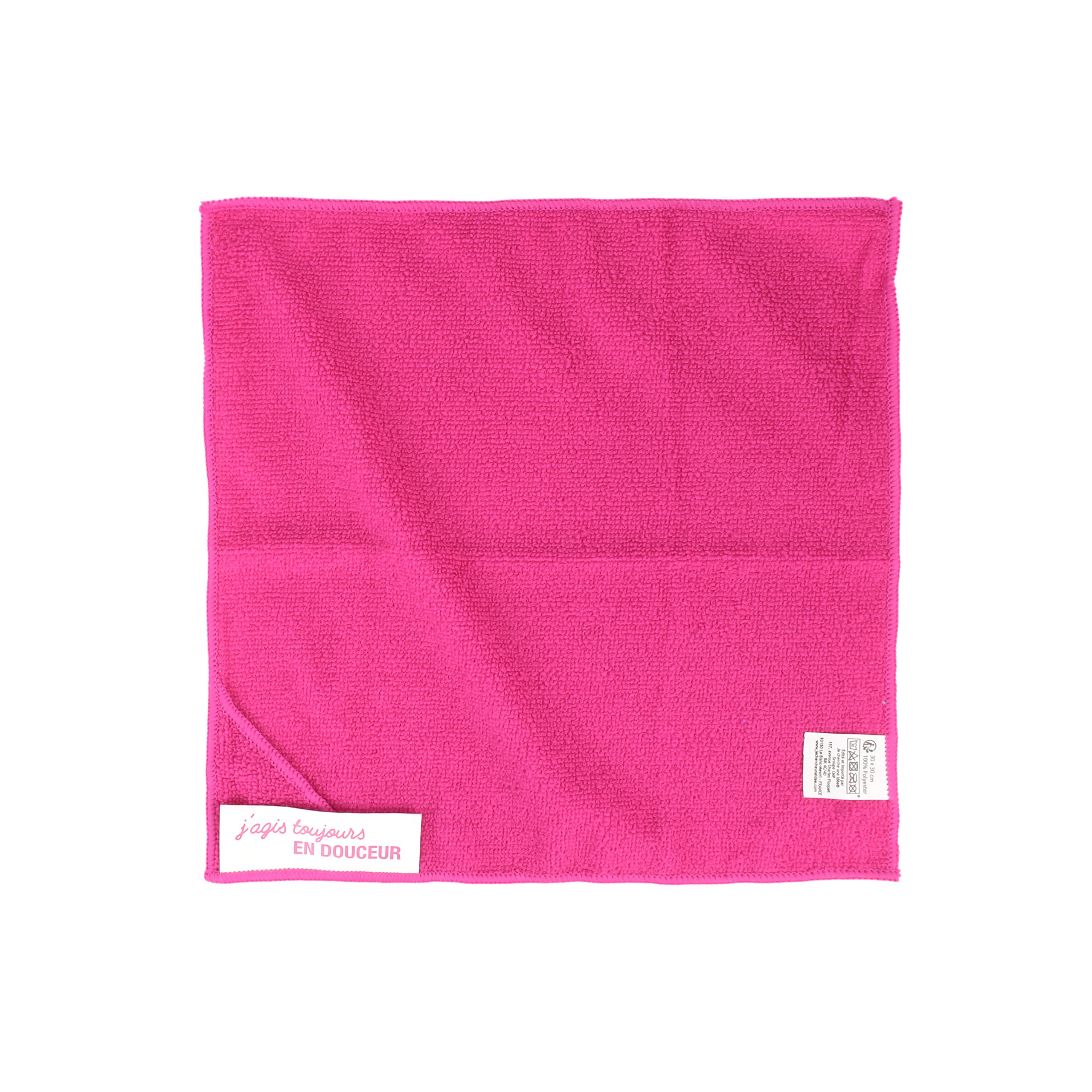 Je cherche une idée me2299 – Juego de 7 Paños poliéster Multicolor 30 x 30 x 0,30 cm