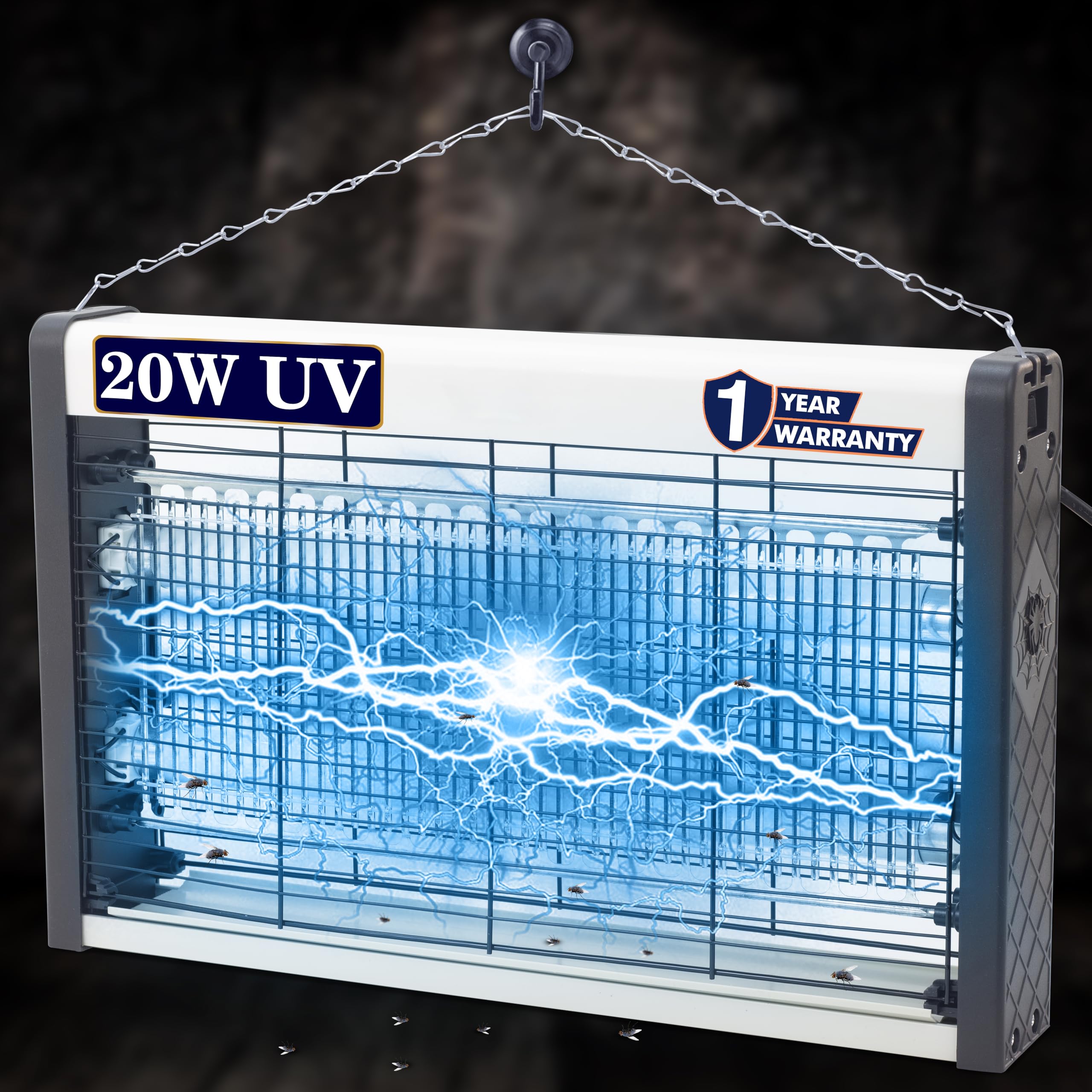 Weird Wolf Electric Insect Killer Machine | Fly Catcher | Bug Zapper | 20W UV Bulb | 1 Year Warranty 15 Inch (B0D381KX8N) Amazon Price History, Amazon Price Tracker