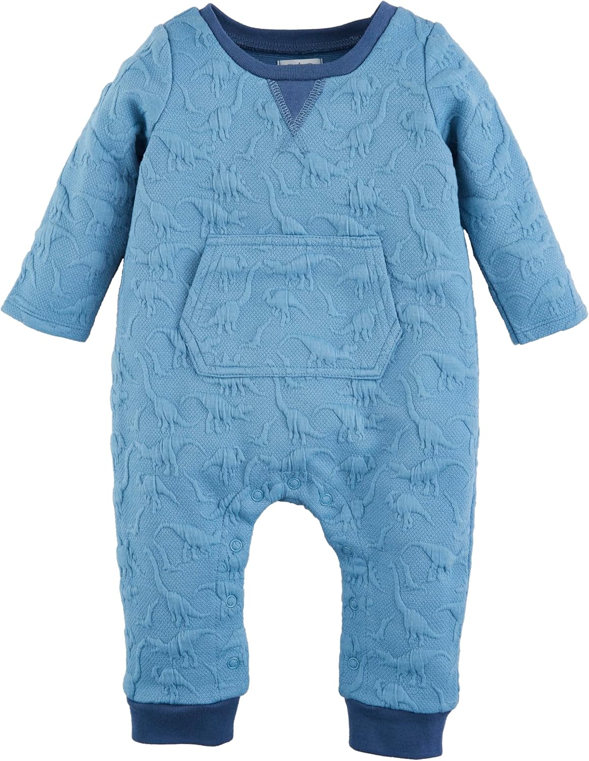 Mud Pie Baby Quilted Dino Bodysuit