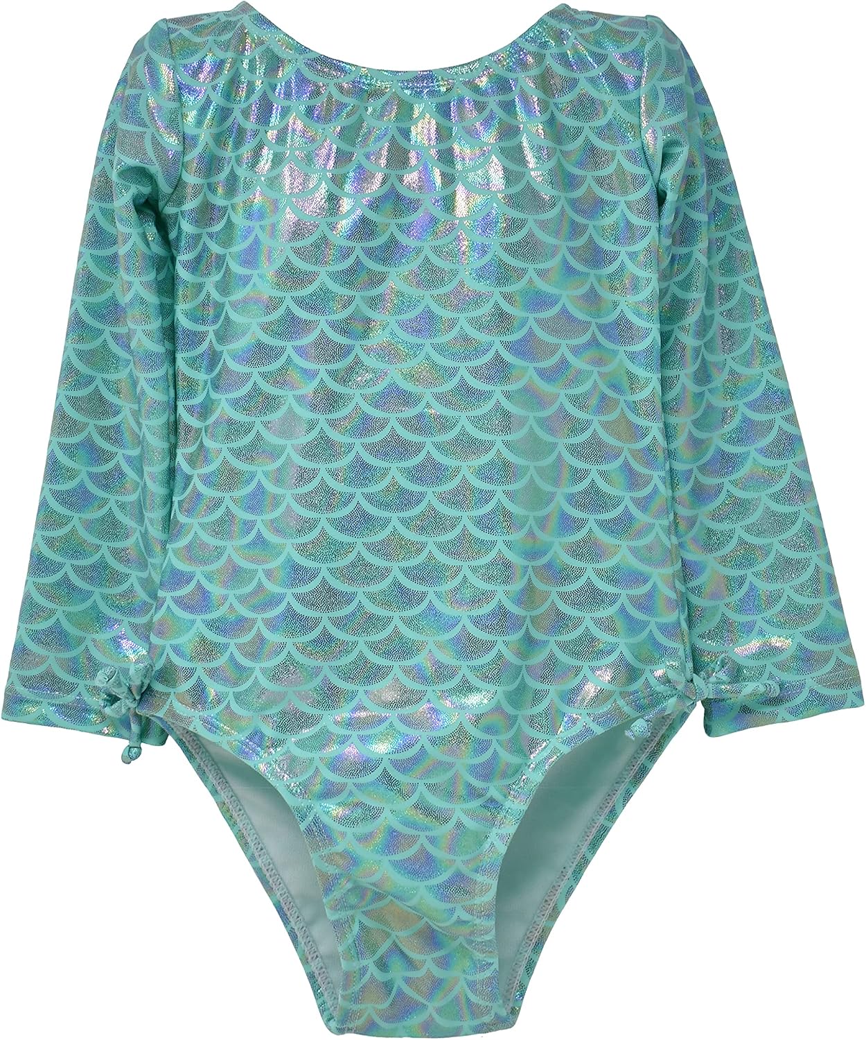Flap Happy Baby Girls' UPF 50+ Charlie L/S Rash Guard Swimsuit