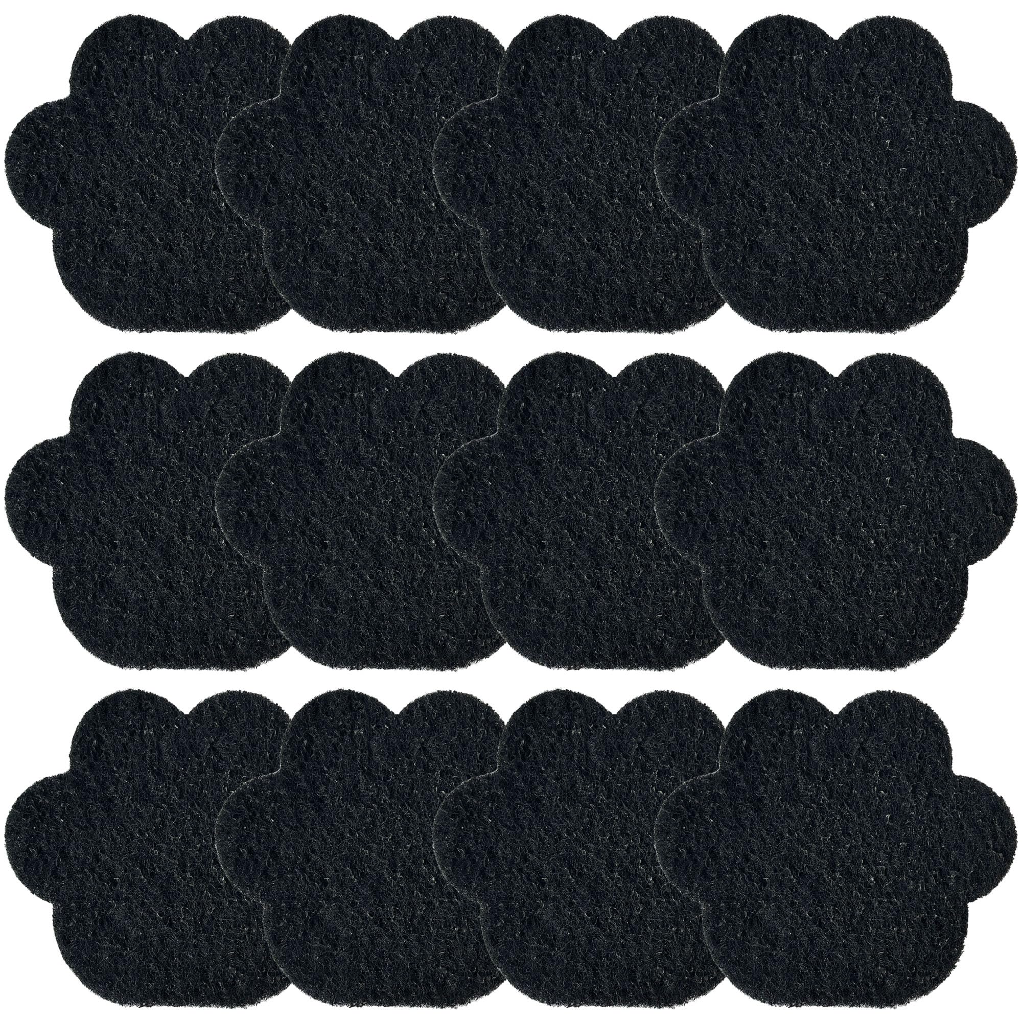 Box Stick-on Carbon Filters Compatible with Most Cat Litter Box, Activated Charcoal Filters Replacement to Absorb Odors and Litter Box Deodorizer for Keep Home Fresh (12 Pack)