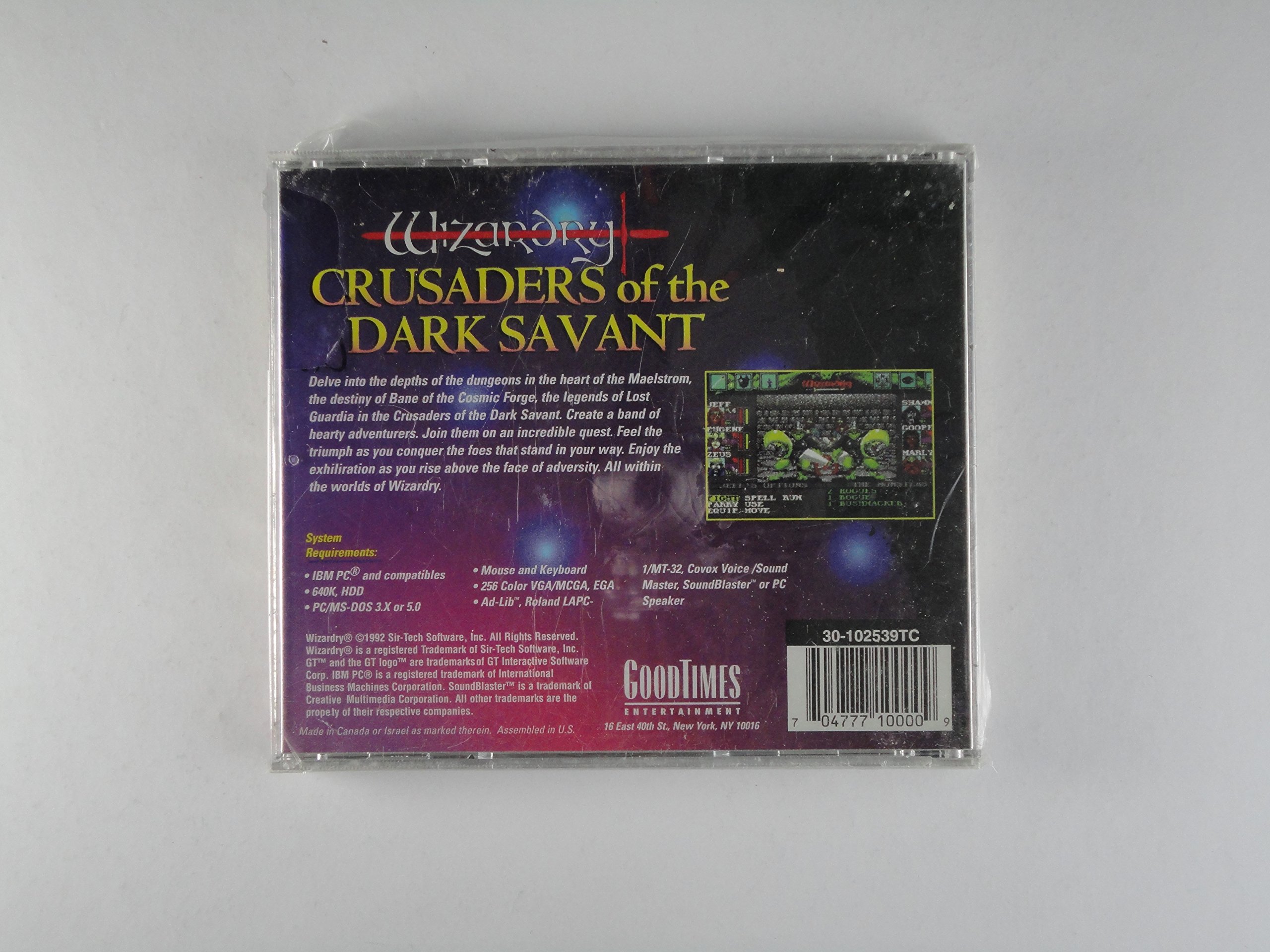 Amazon.com: Wizardry: Crusaders of the Dark Savant : Video Games