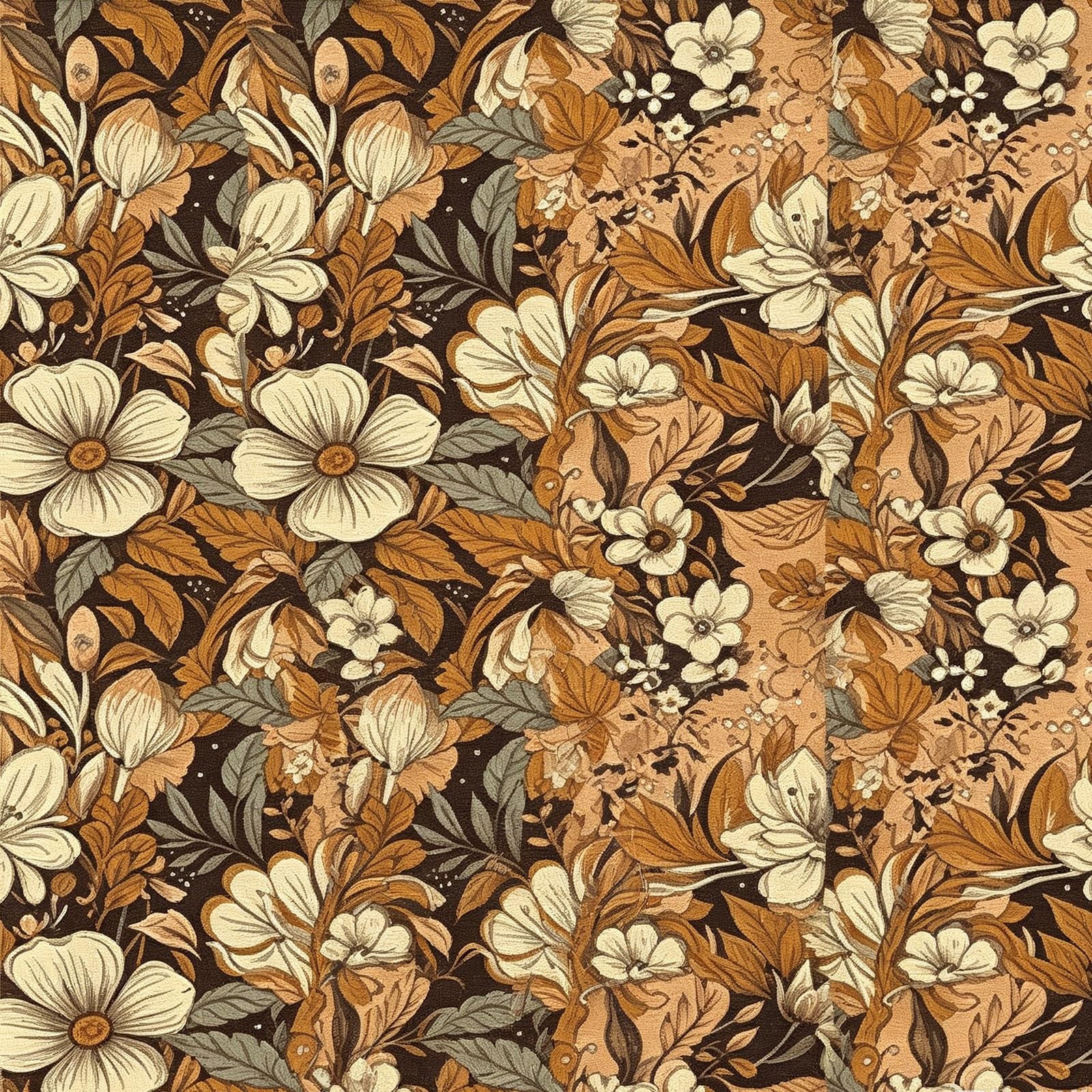 Zynqra Peel and Stick Wallpaper,Floral Removable Self-Adhesive,for Bedroom Thicken(O,L300cm/118.1in*W45cm/17.7in)