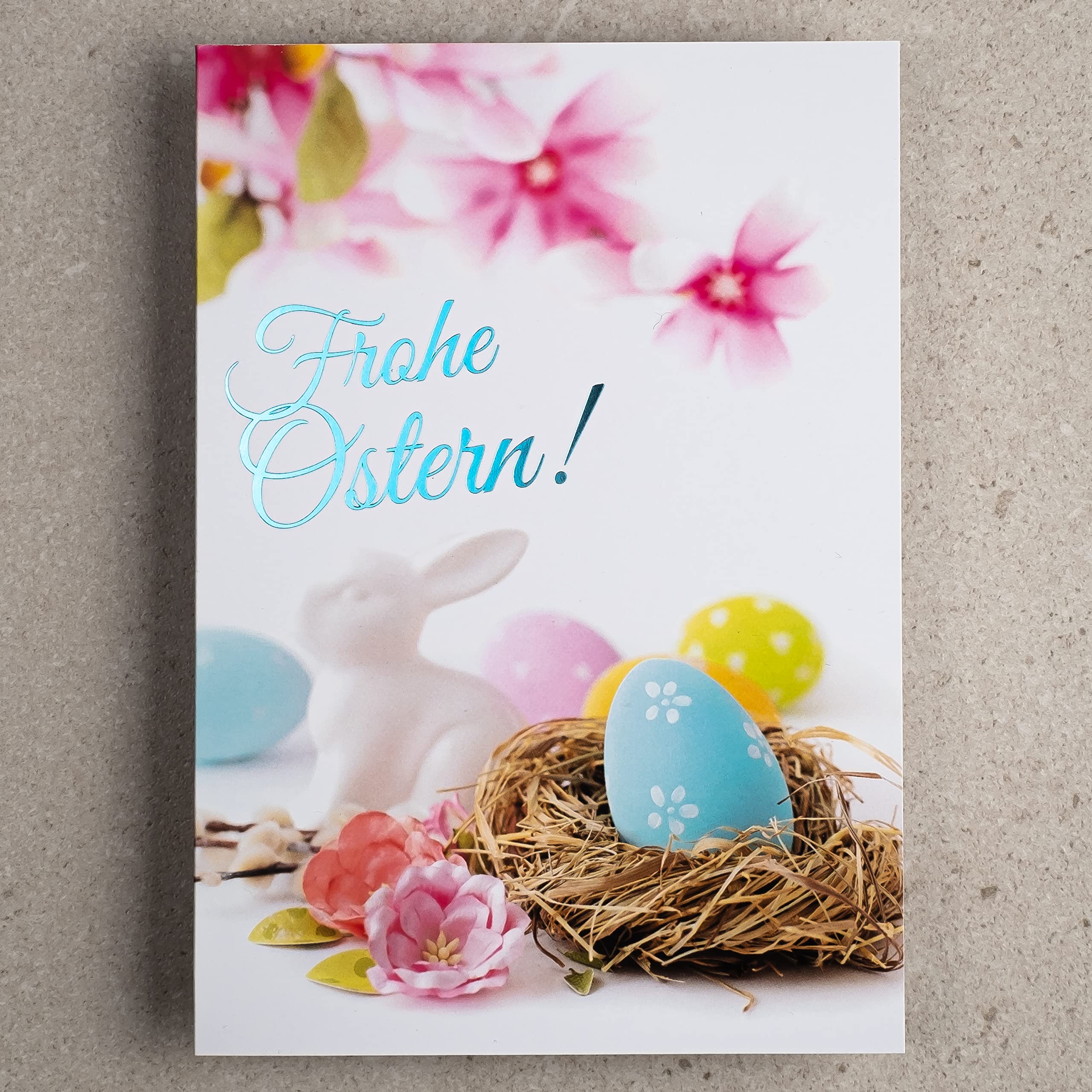 Art Nuvo - Exclusive Easter Cards No. 7 Set of 10 Cards 120 x 170 mm with Gold-Plated Writing and White Envelopes EE107 - Image 3