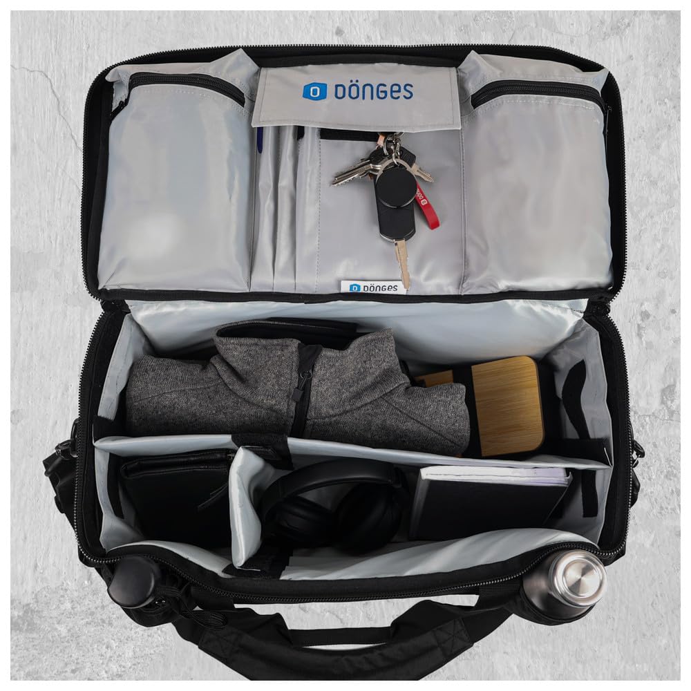 Dönges Polizei Ausrüstungstasche | Innenmaß 50 x 22 x 32 cm, 35 Liter Volumen | Großzügige & taktische Polizeitasche, Einsatztasche SEK, Zoll, Security, Molle Organizer, Range Bag