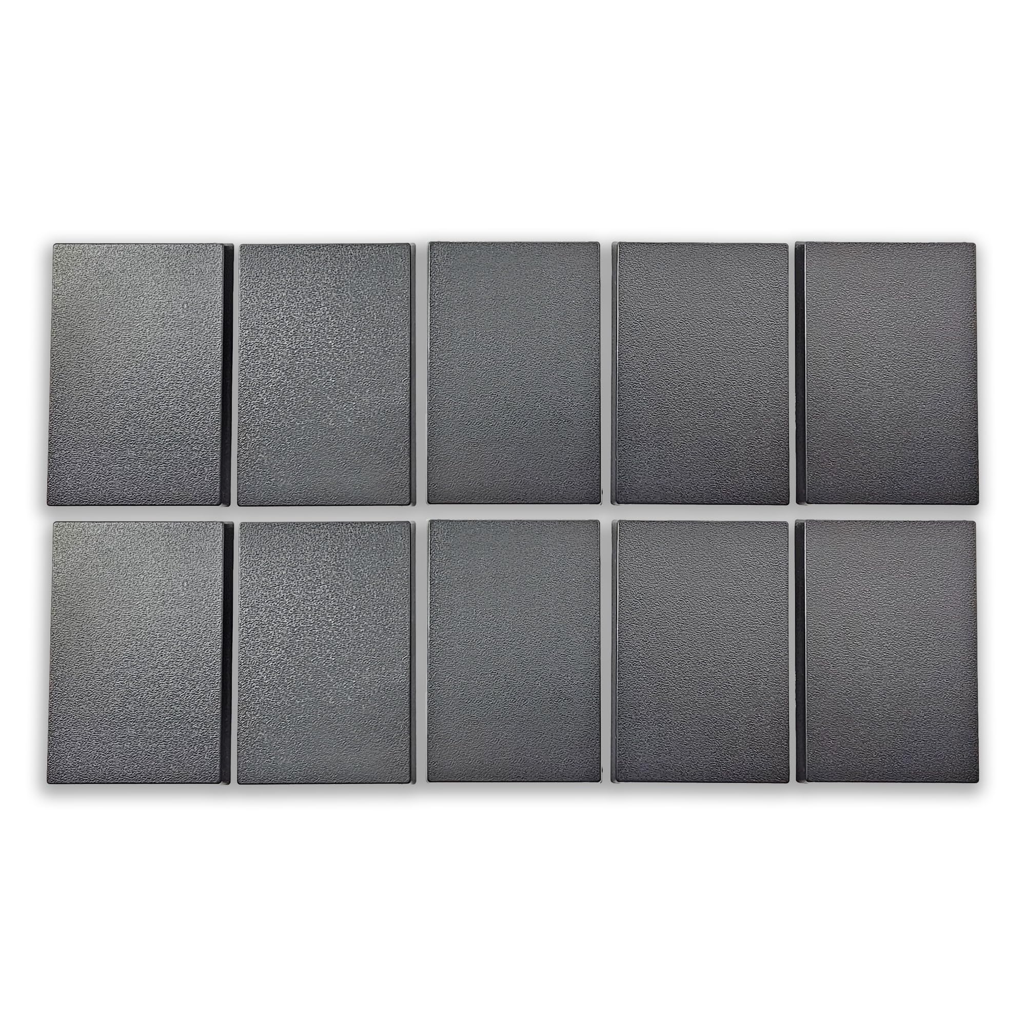 Hobby Heaven 50x75mm Rectangle Plastic Wargaming Bases (10 pcs)
