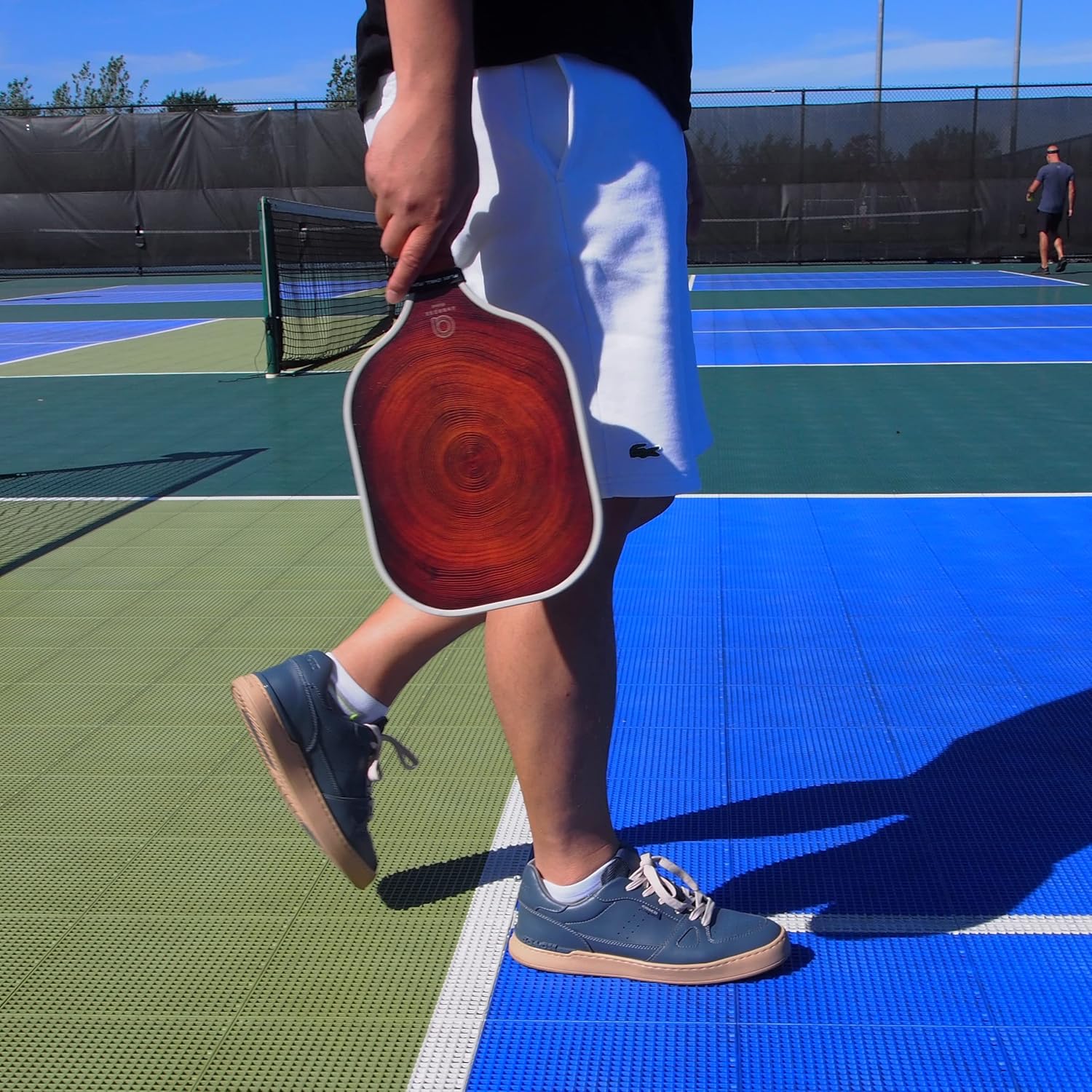 A. Anbrose Pickleball Paddle Set | Comfort Cushion Grip | Long Handle | Fiberglass | Polypropylene Honeycomb Core | 3 configs, 2 Racquets, 4 Pickleballs(2 Indoor 2 Outdoor) | 1 Portable Bag